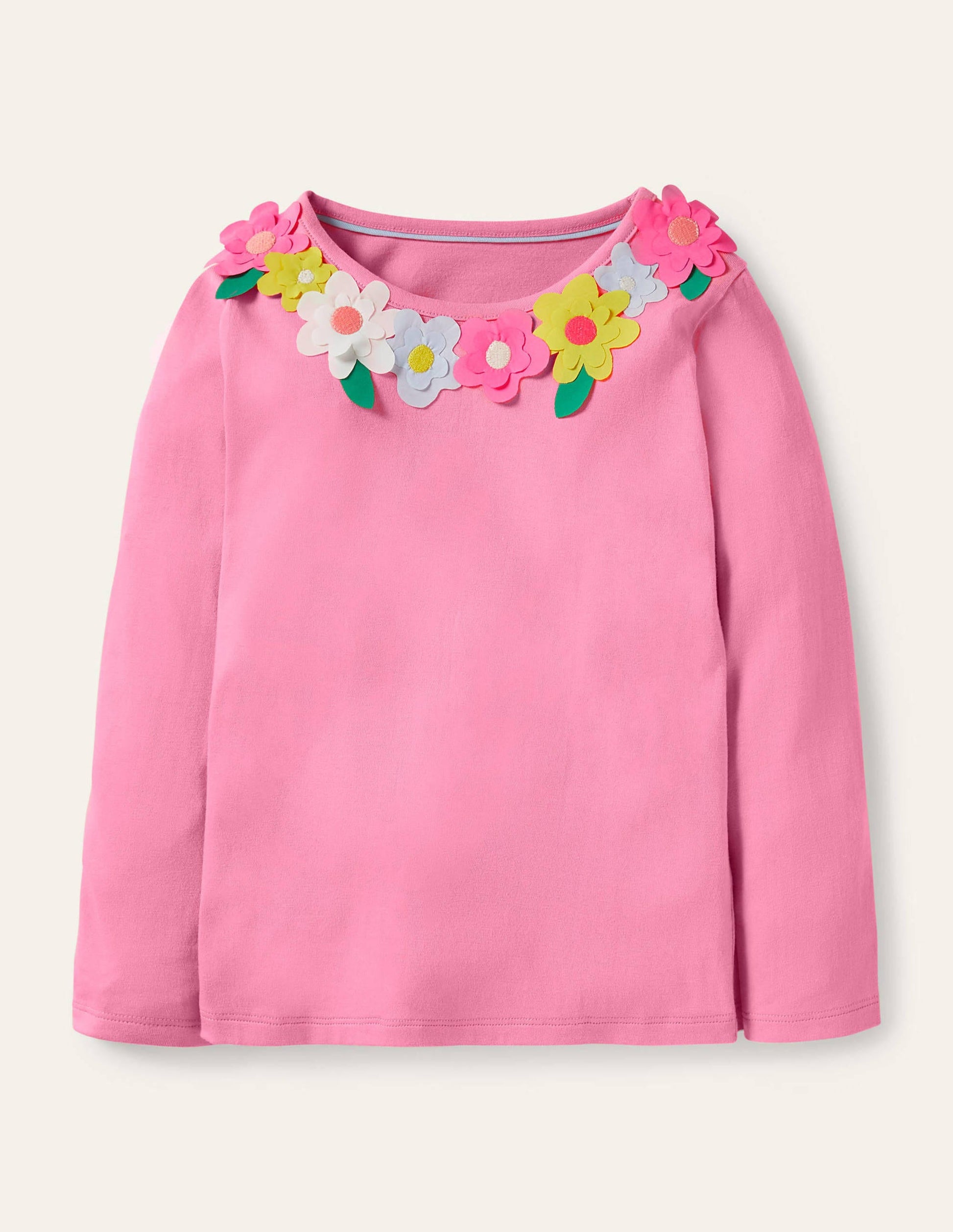 Flutter T-shirt-Pink Lemonade Flowers-1
