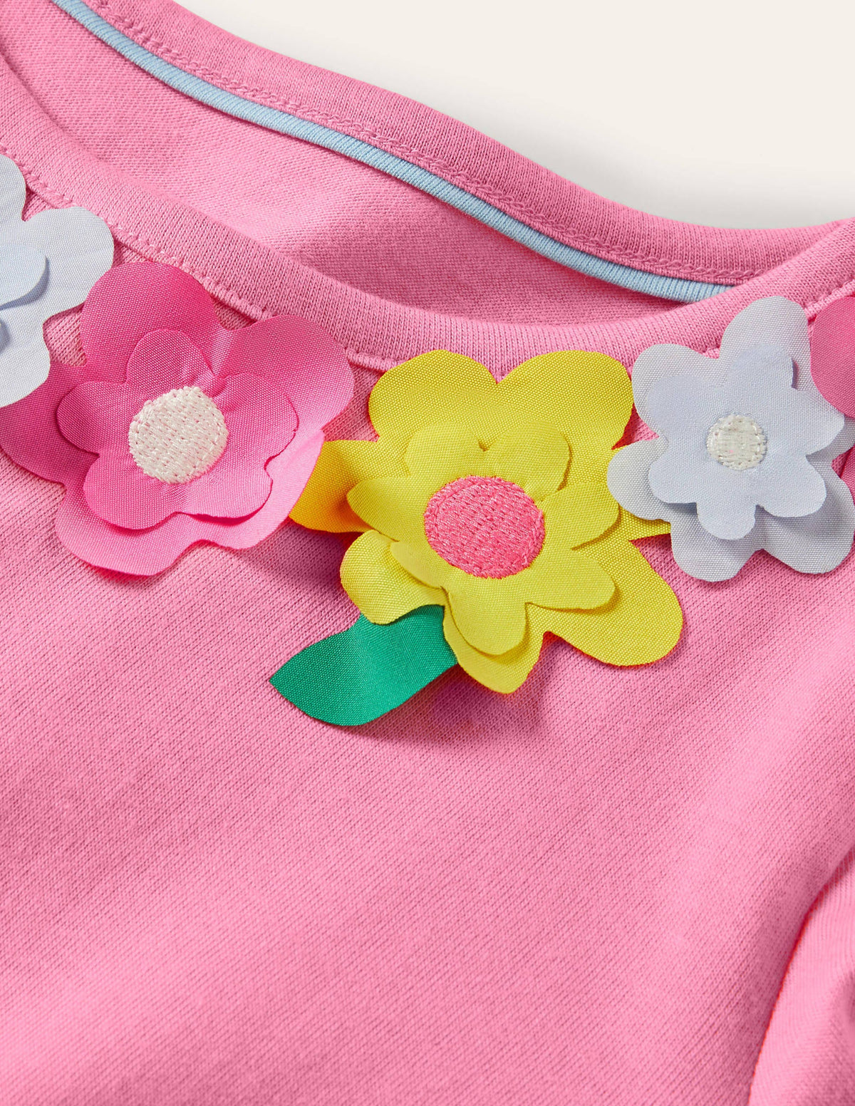 Flutter T-shirt-Pink Lemonade Flowers-3