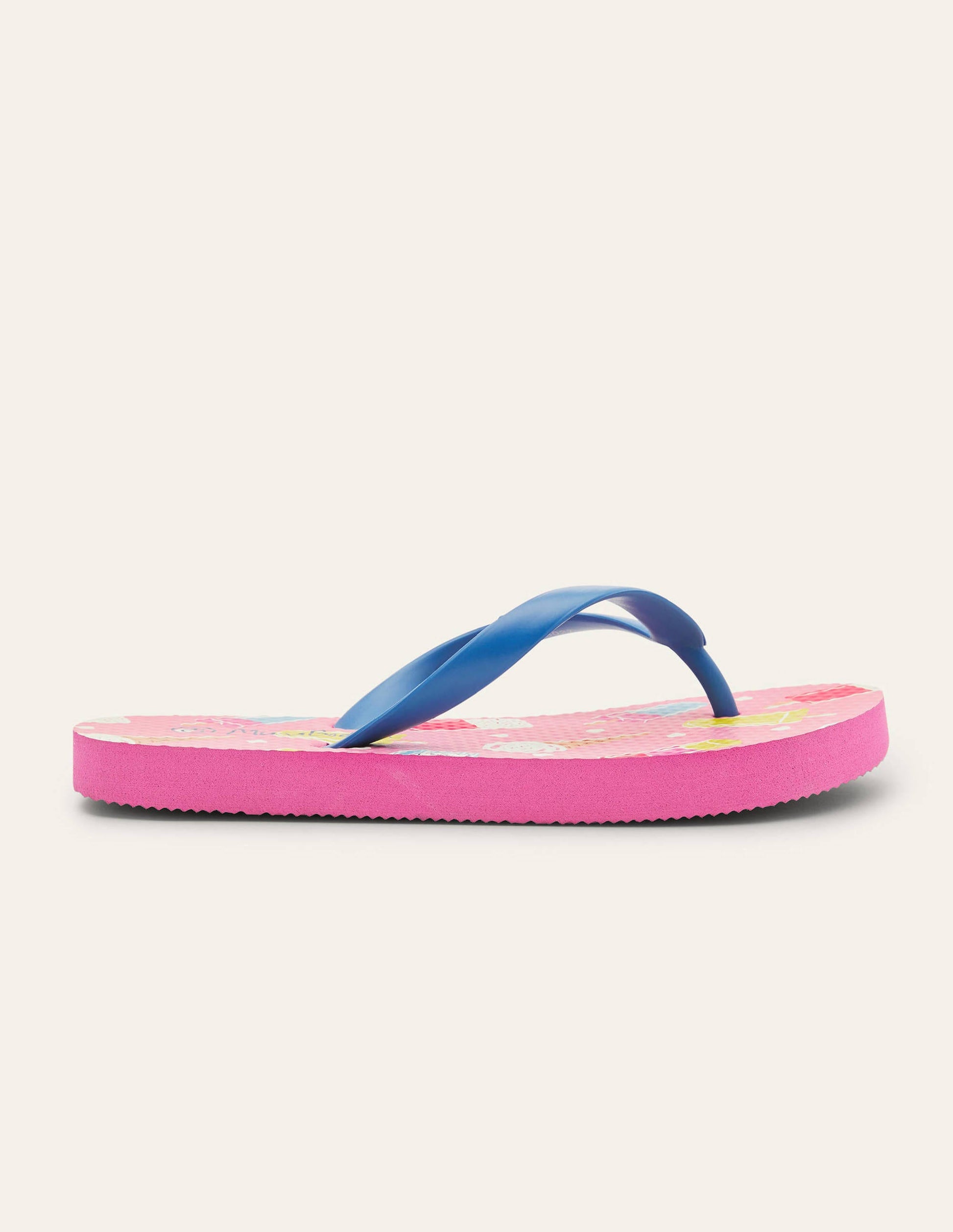 Fun Printed Flip Flops-Multi Ice Creams-2