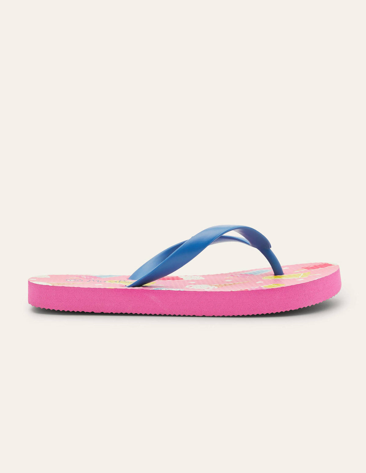 Fun Printed Flip Flops-Multi Ice Creams - Image 2