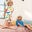 Twin Pack Snug Short Pajamas-Multi Giant Fish Friends-4