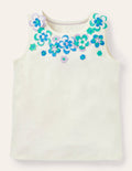 Flutter Flower Tank-Ivory