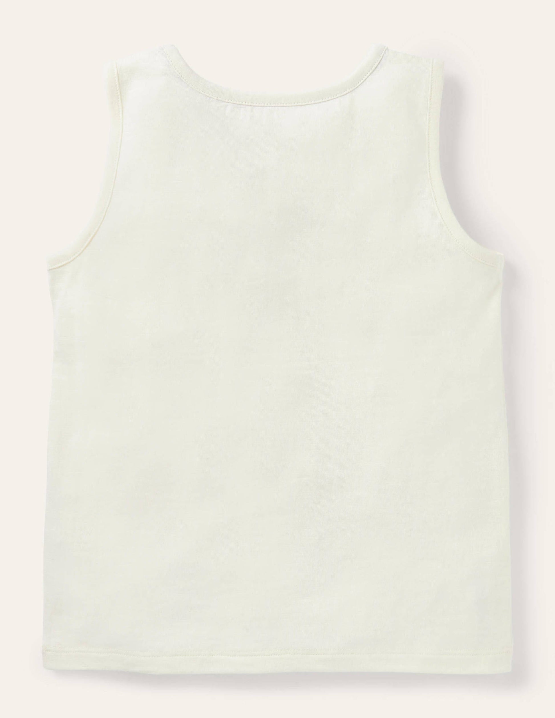 Flutter Flower Tank-Ivory-2