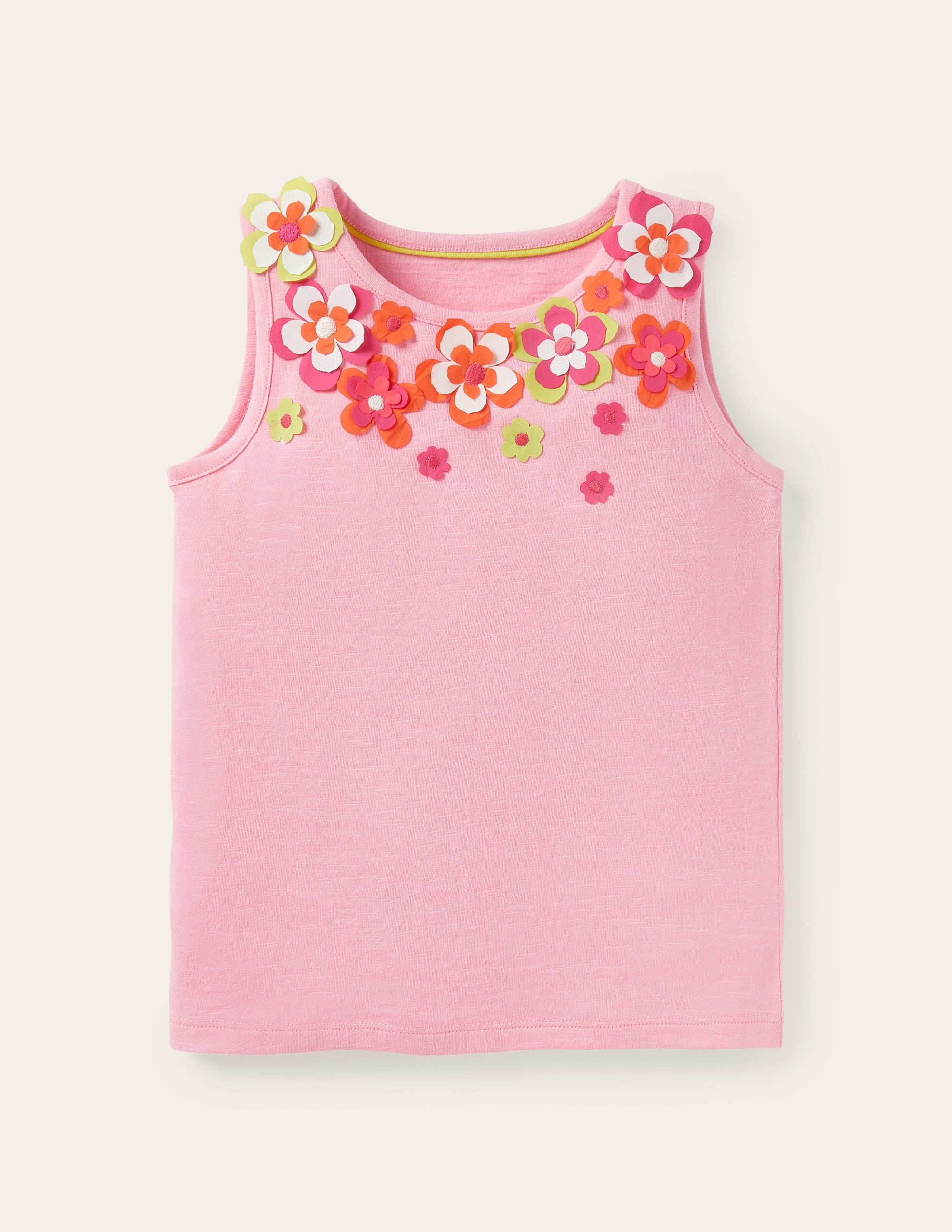 Flutter Flower Tank-Pink Lemonade - Image 1