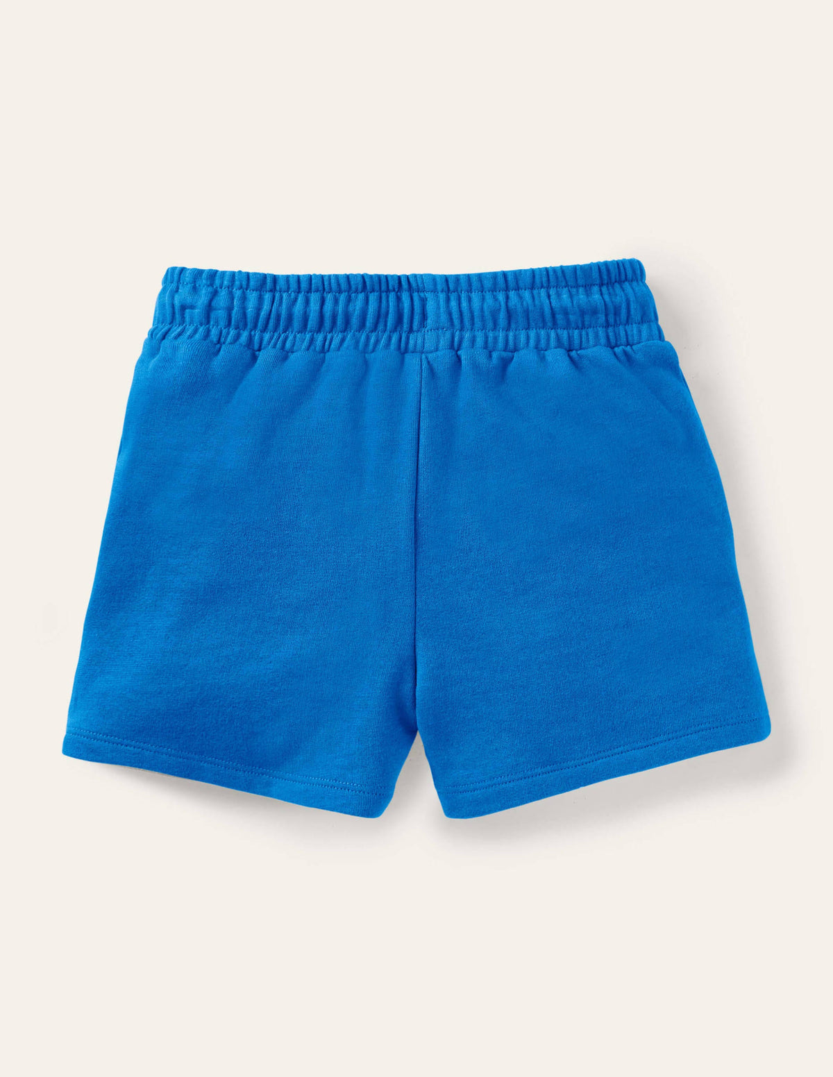 Appliqué Jersey Shorts-Moroccan Blue Fish-2