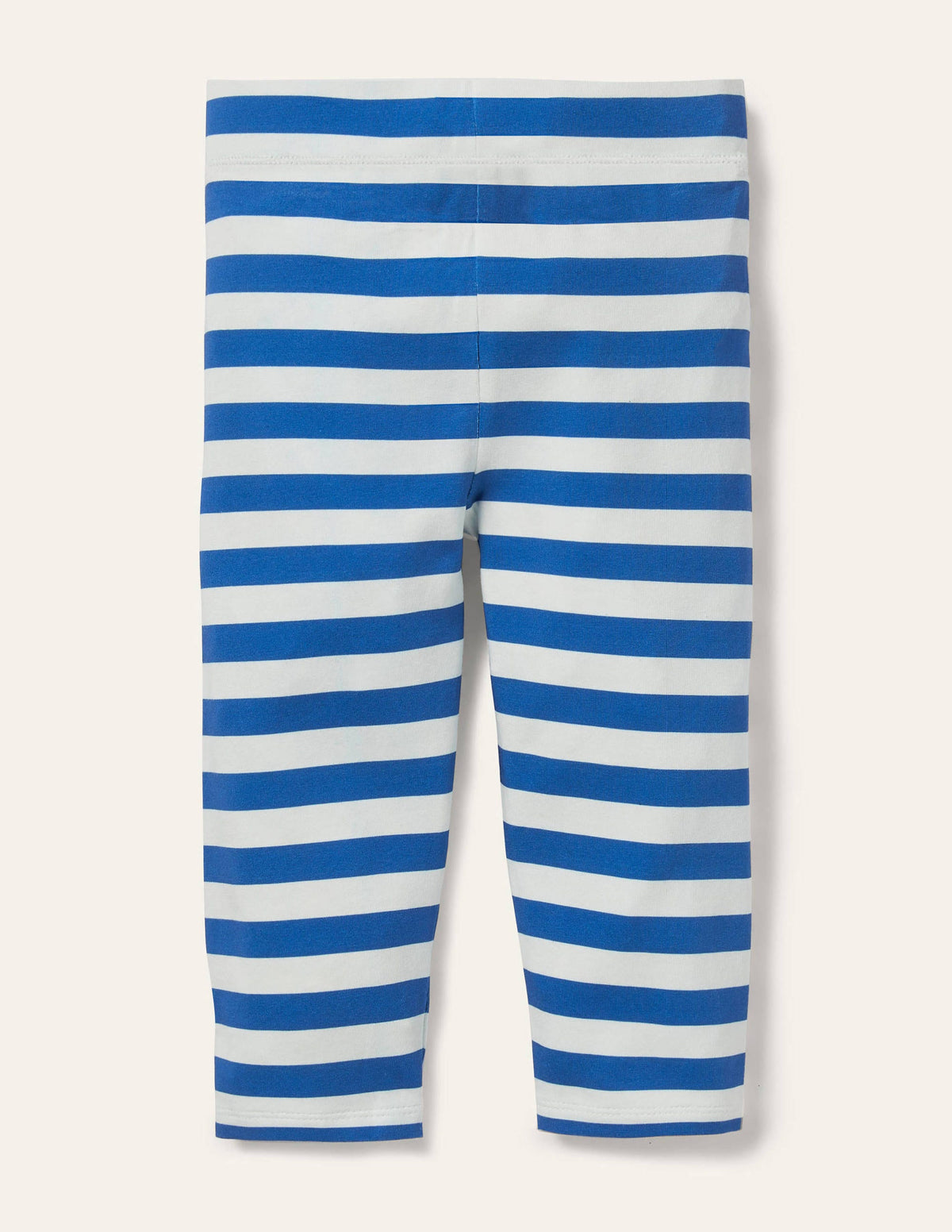 Fun Cropped Leggings-Elizabethan Blue/ Ivory-1