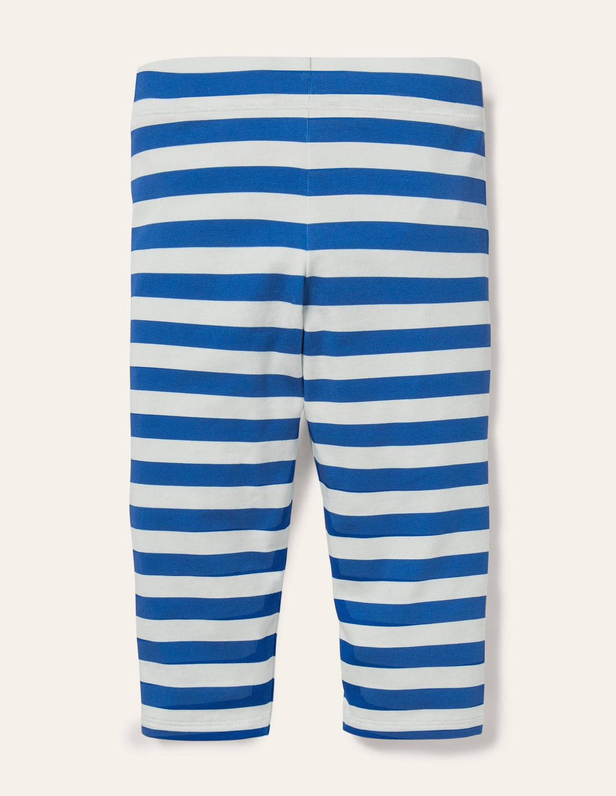 Fun Cropped Leggings-Elizabethan Blue/ Ivory-2