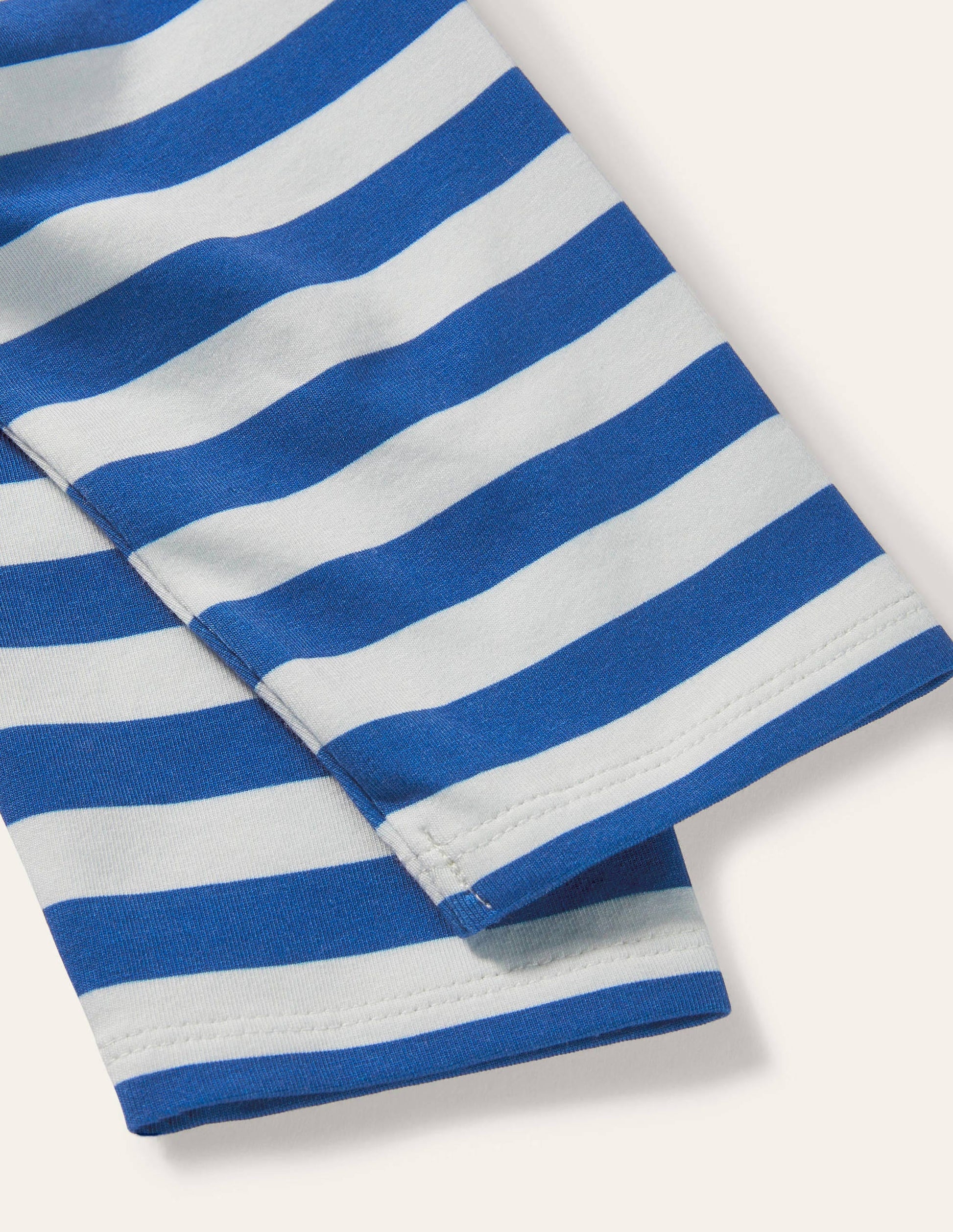Fun Cropped Leggings-Elizabethan Blue/ Ivory-3