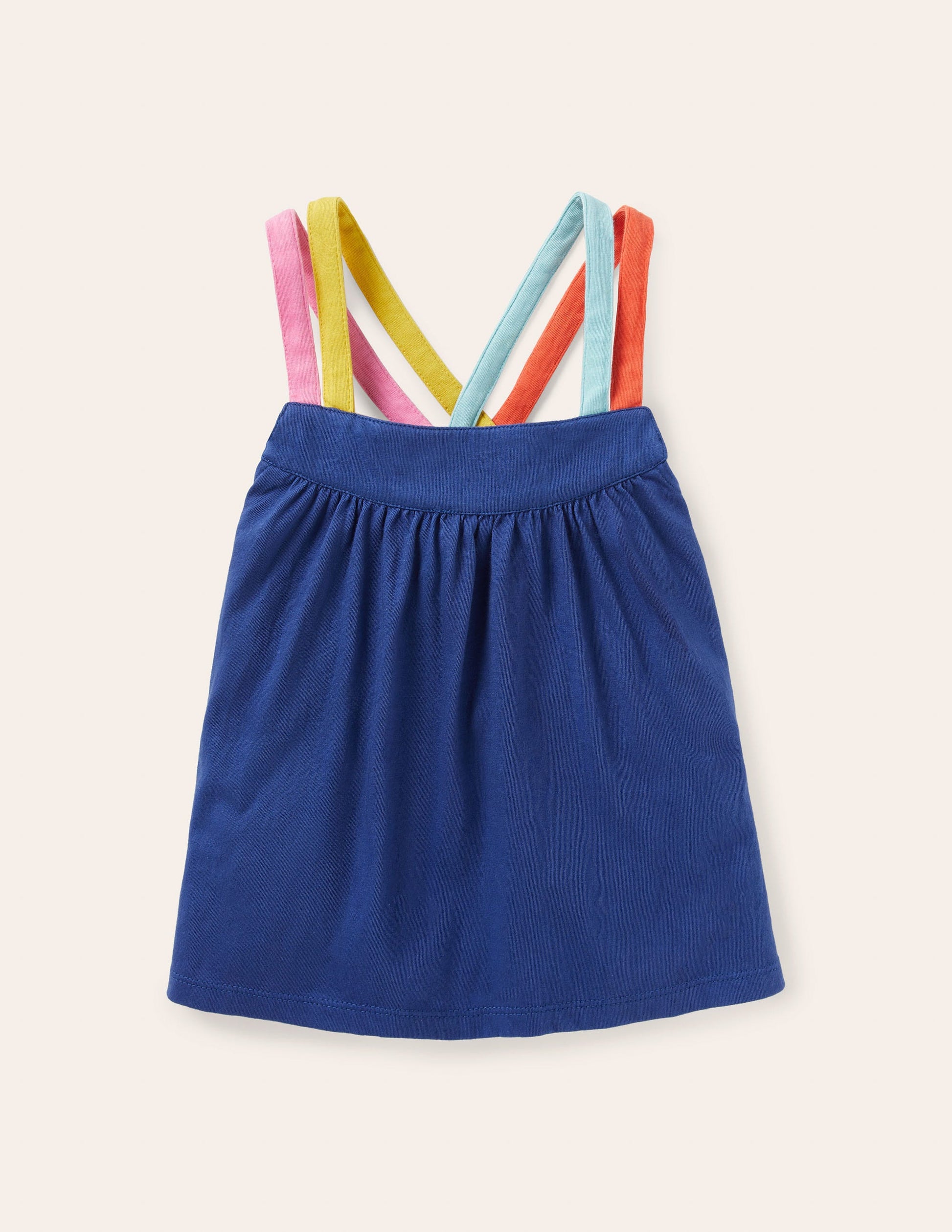 Rainbow Strap Tank-Starboard Blue-1