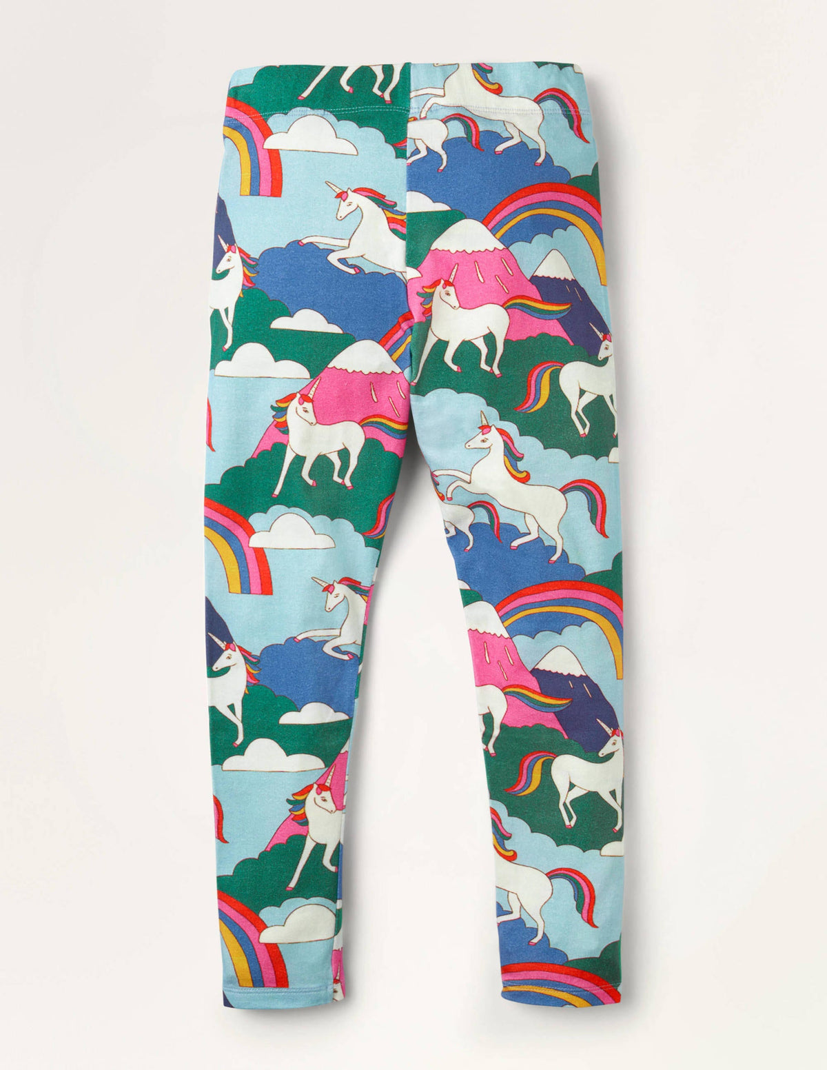Fun Leggings-Multi Unicorn Mountain - Image 1