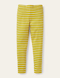 Fun Leggings-Sweetcorn Yellow/ Ivory