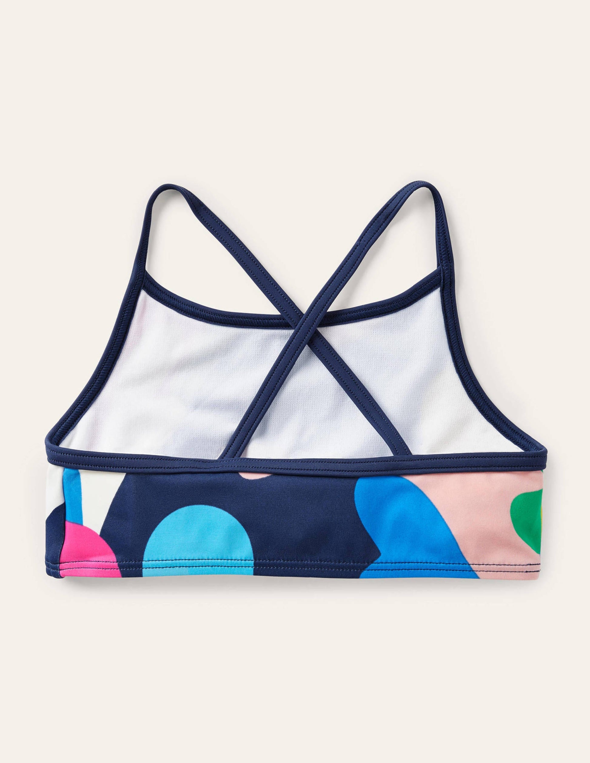 Patterned Bikini Top-Multi Coral Camo-2