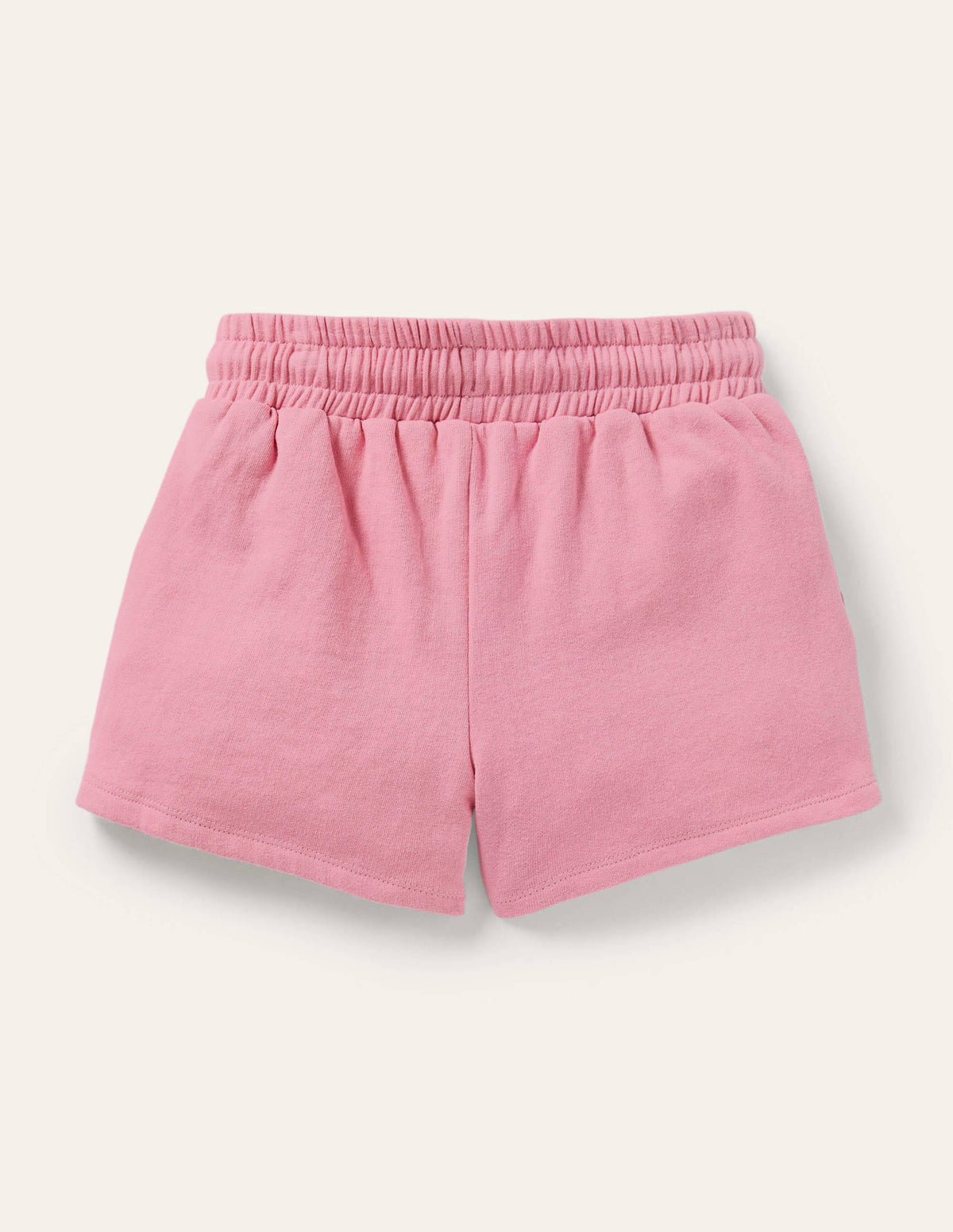Appliqué Jersey Shorts-Formica Pink Flowers - Image 2