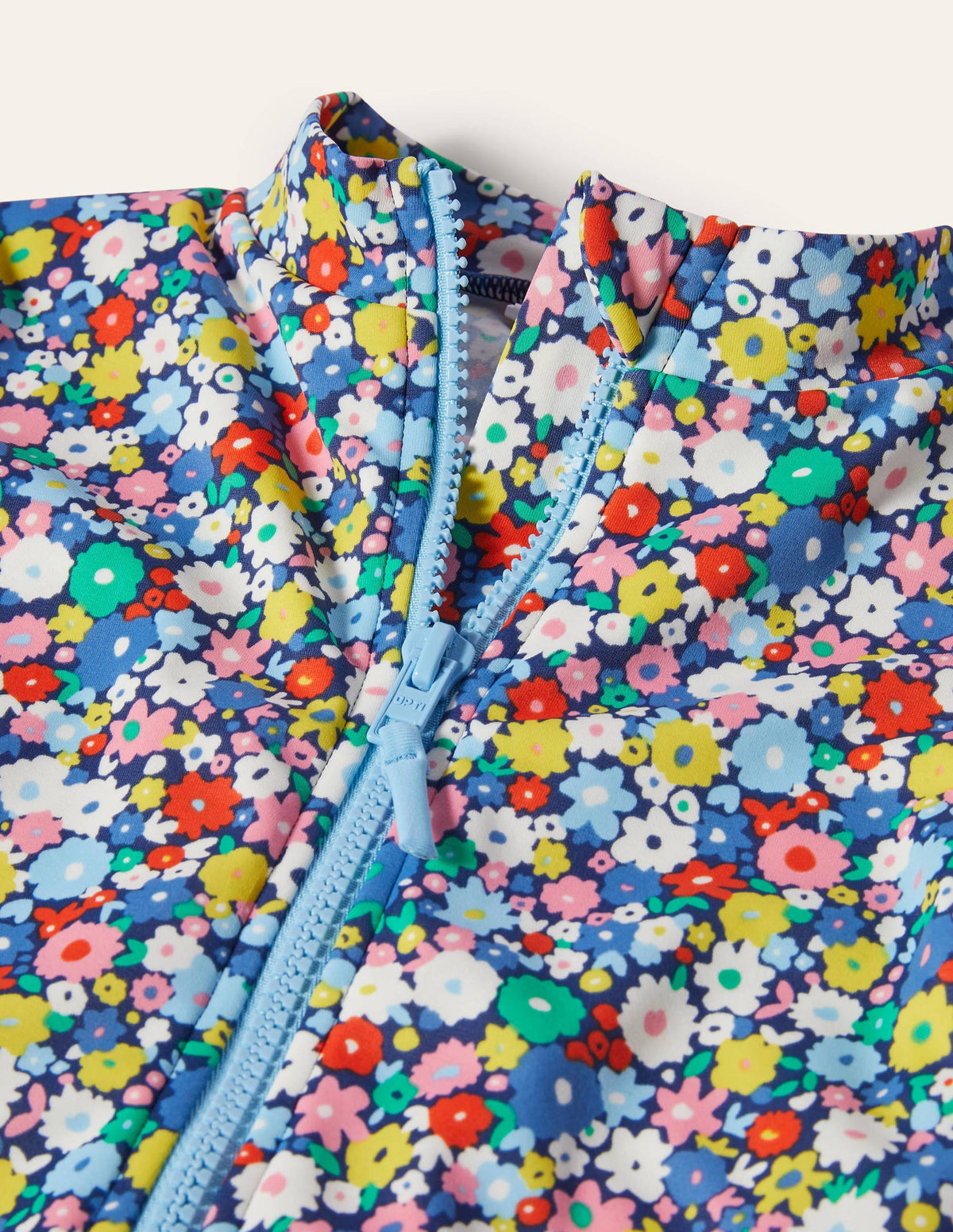 Long-sleeved Swimsuit-Multi Flowerpatch-3