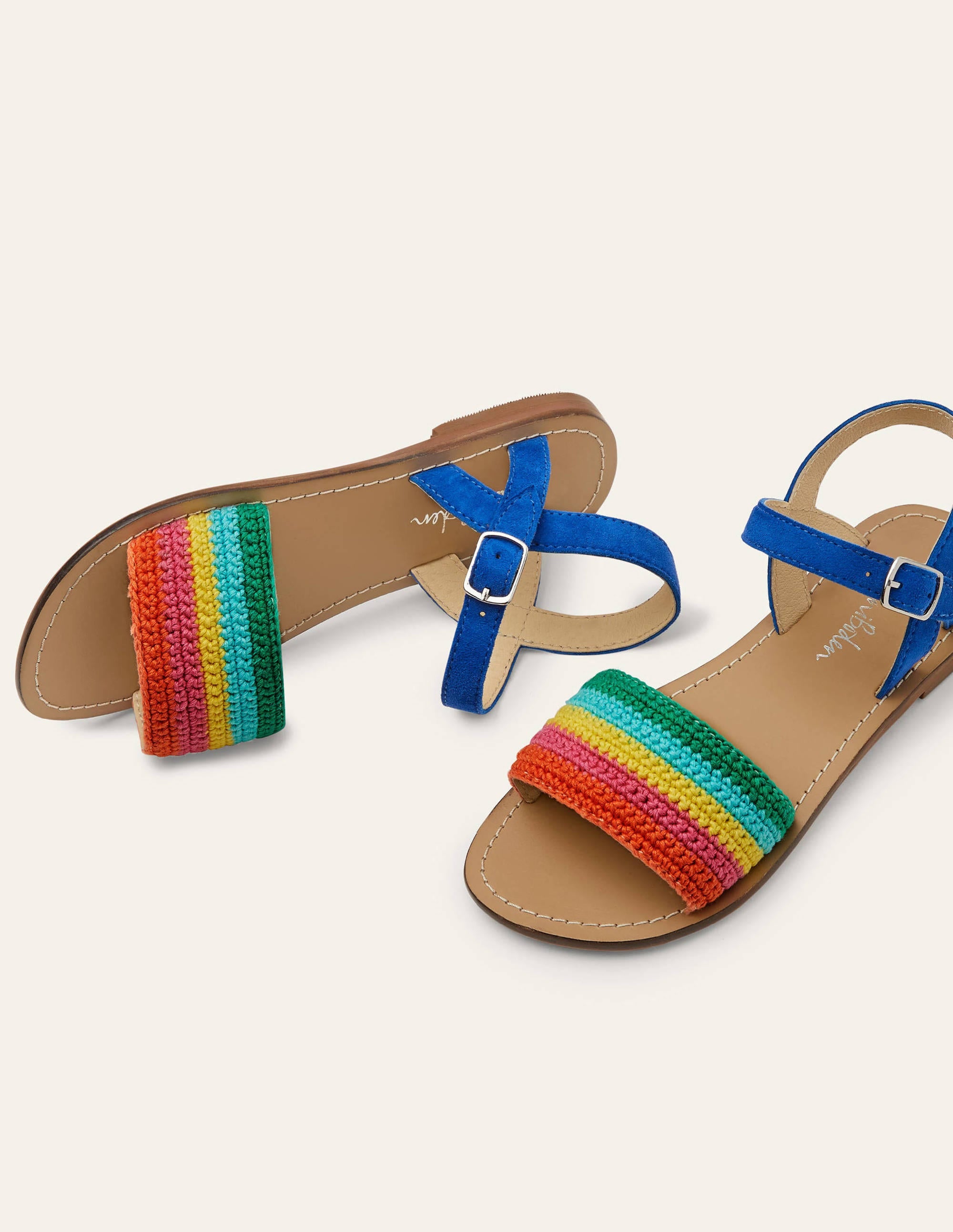 Crochet Sandals-Multi - Image 1
