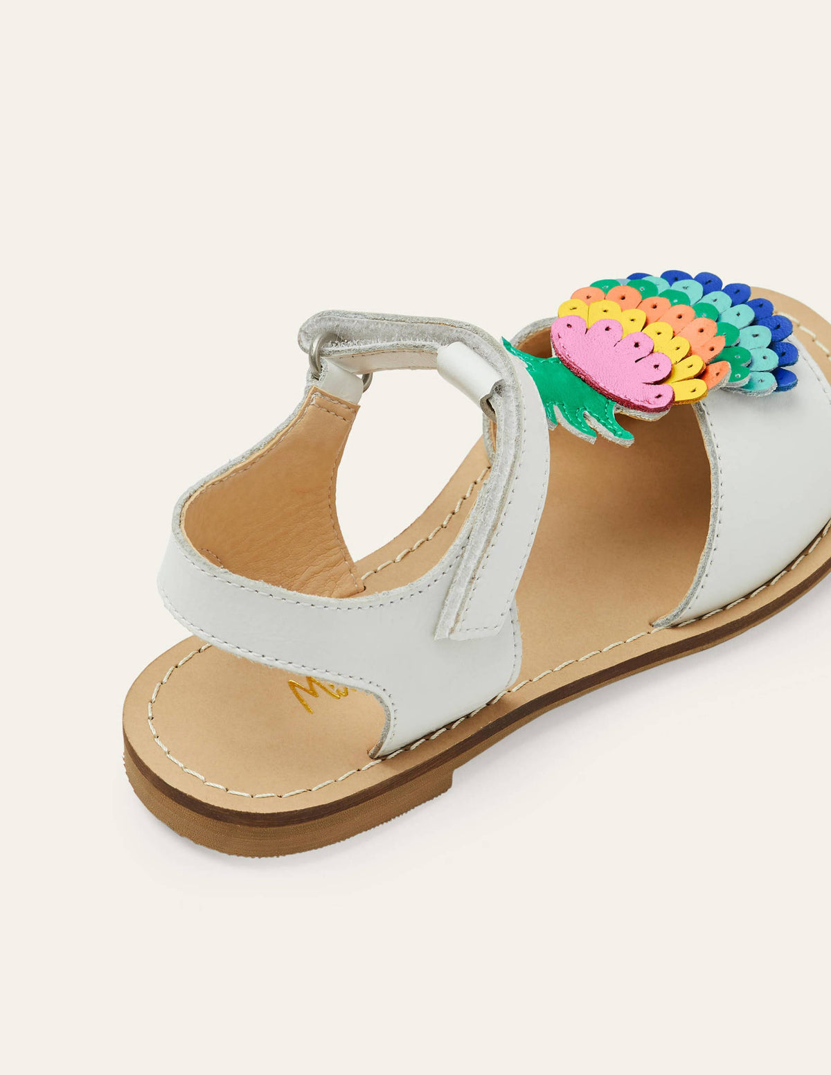 Novelty Leather Sandals-Multi Pineapple-2