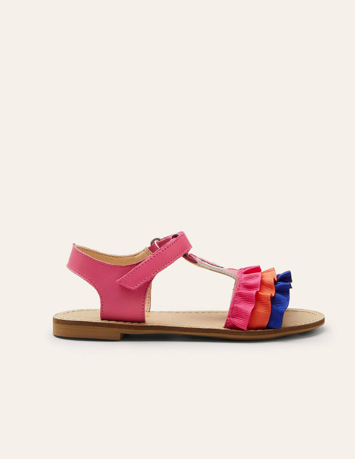 Novelty Leather Sandals-Multi Parrot - Image 3