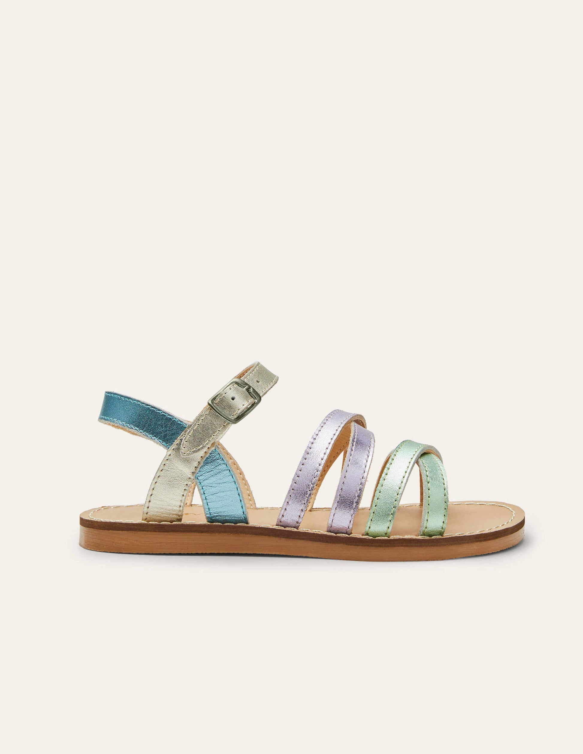 Everyday Sandals-Multi Metallic-1