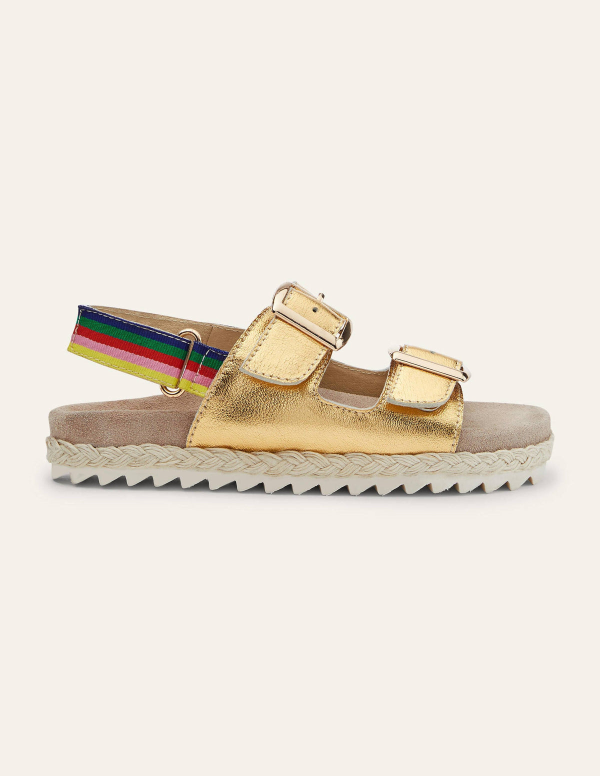 Espadrille Sandals-Gold Rainbow - Image 2