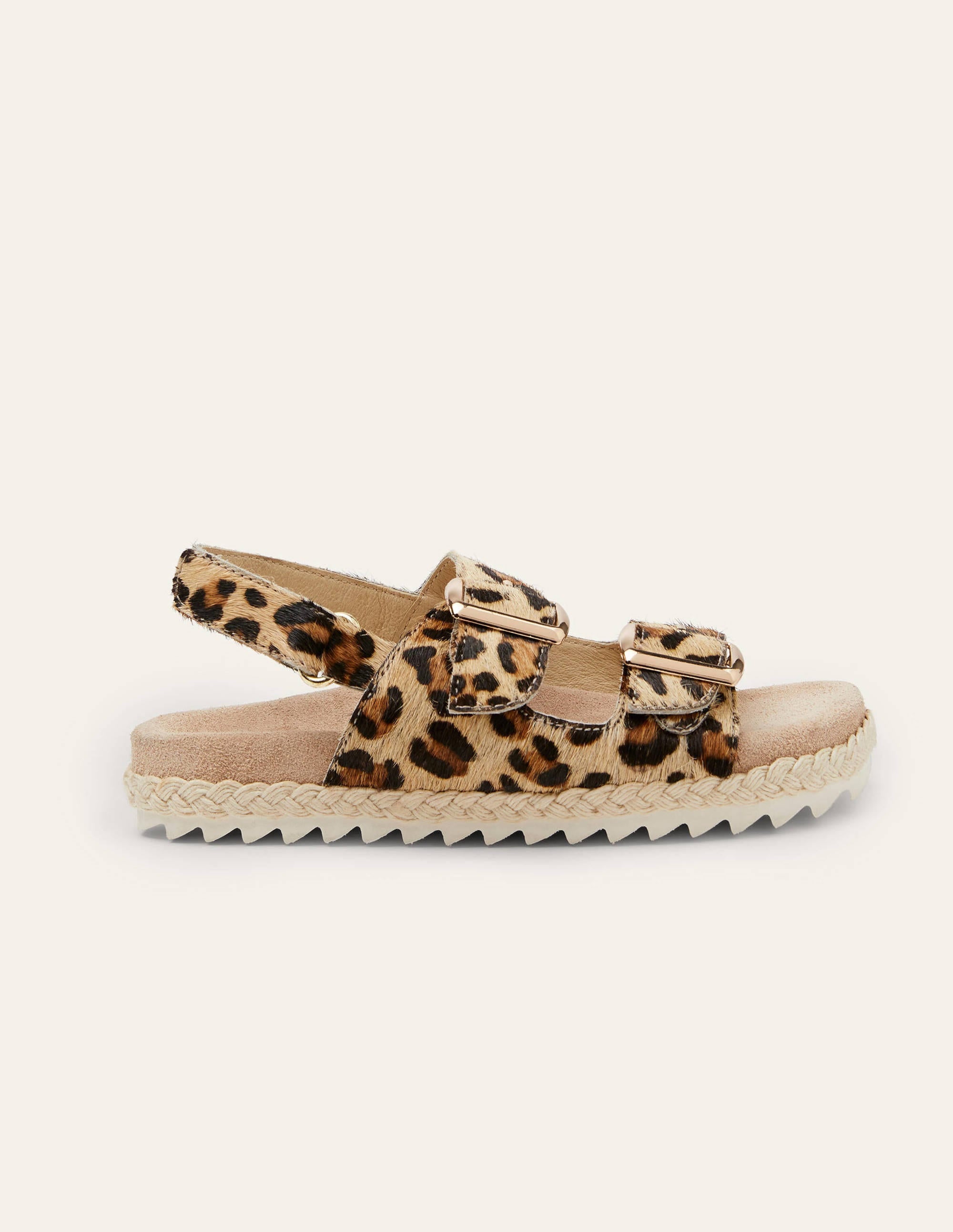 Espadrille Sandals-Tan Leopard - Image 2