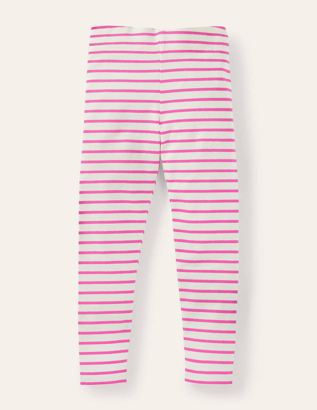 Fun Leggings-Ivory/Tickled Pink-2