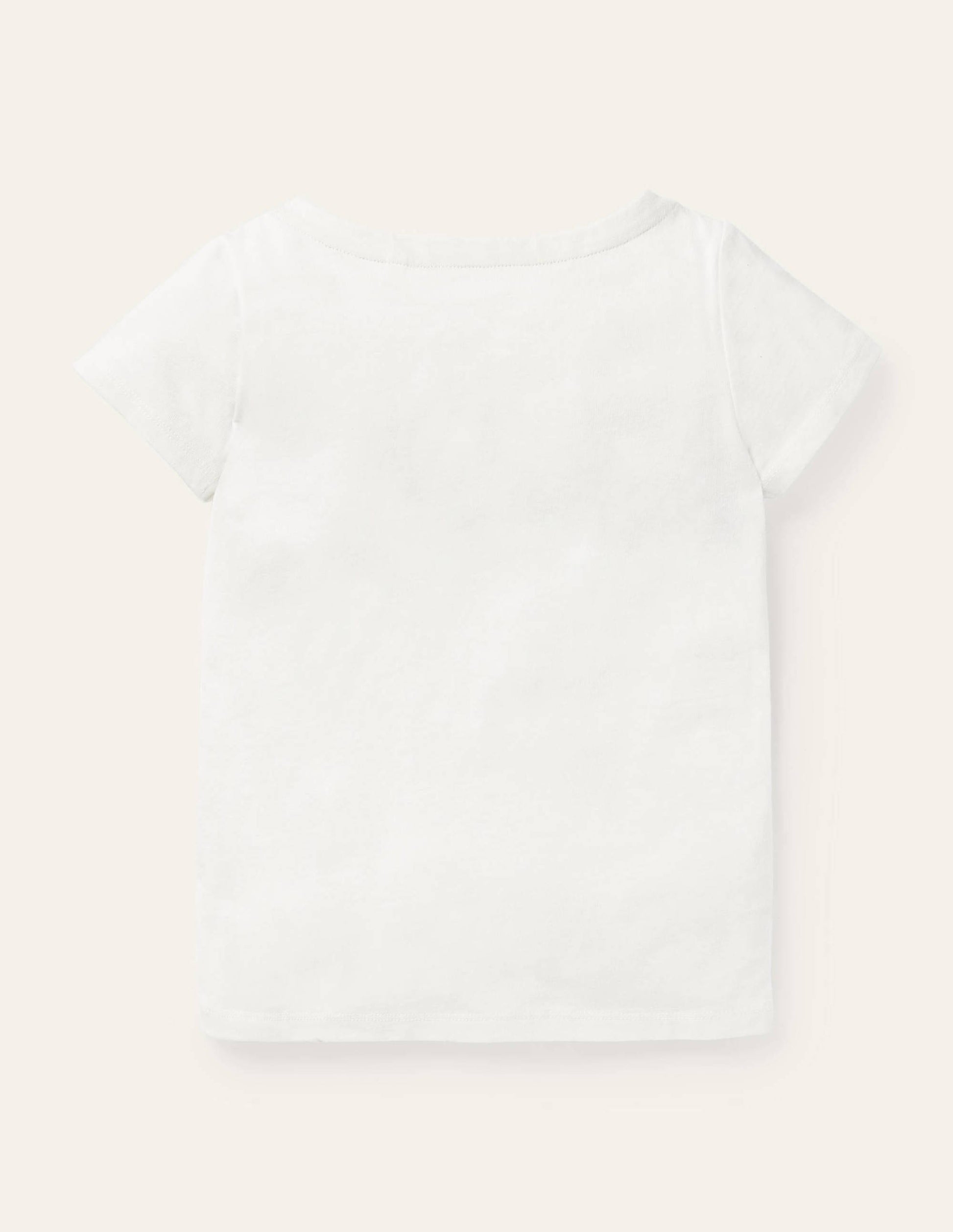 Short-sleeved Breton-Ivory/ Rainbow-2