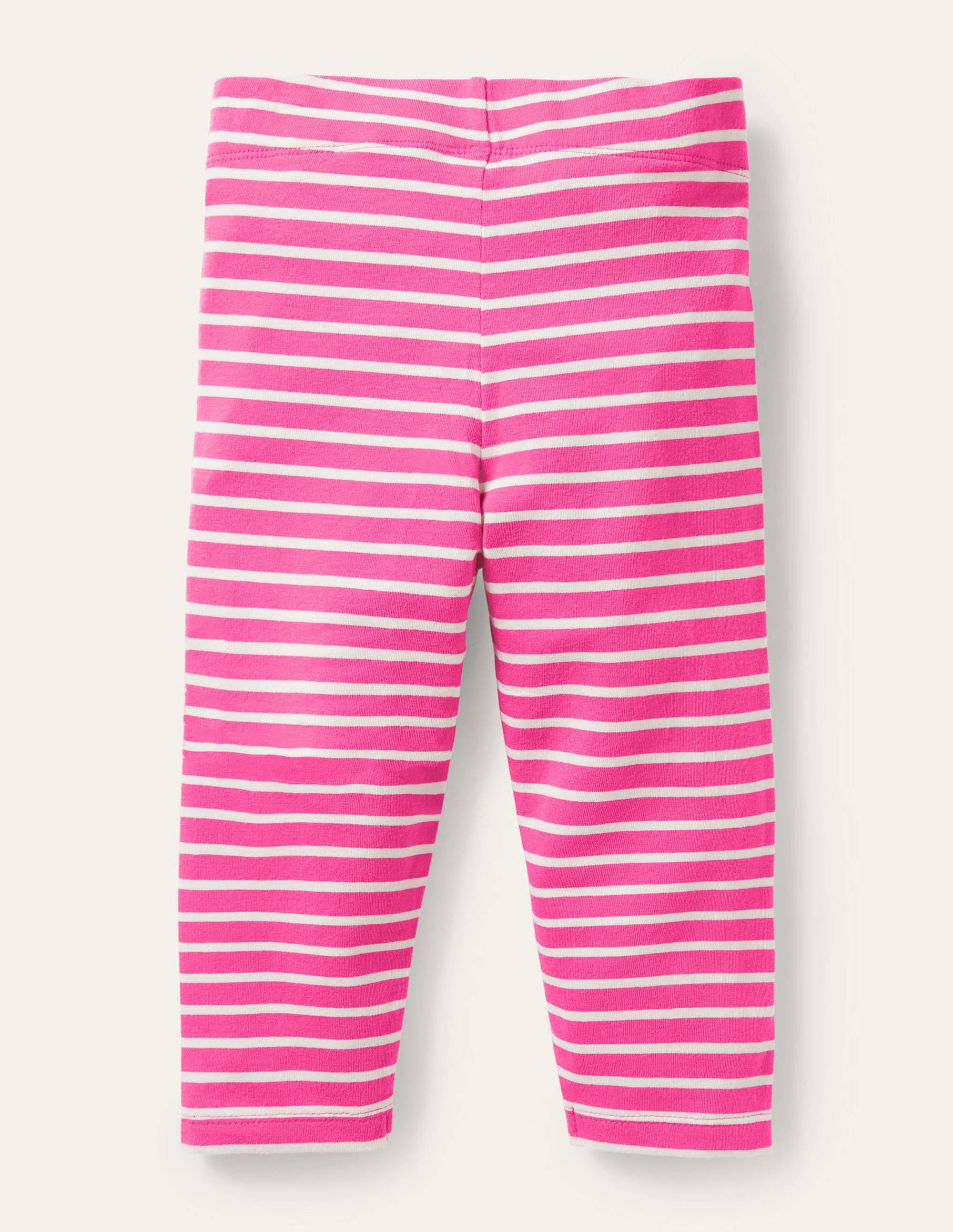 Fun Cropped Leggings-Party Pink/ Ivory - Image 2