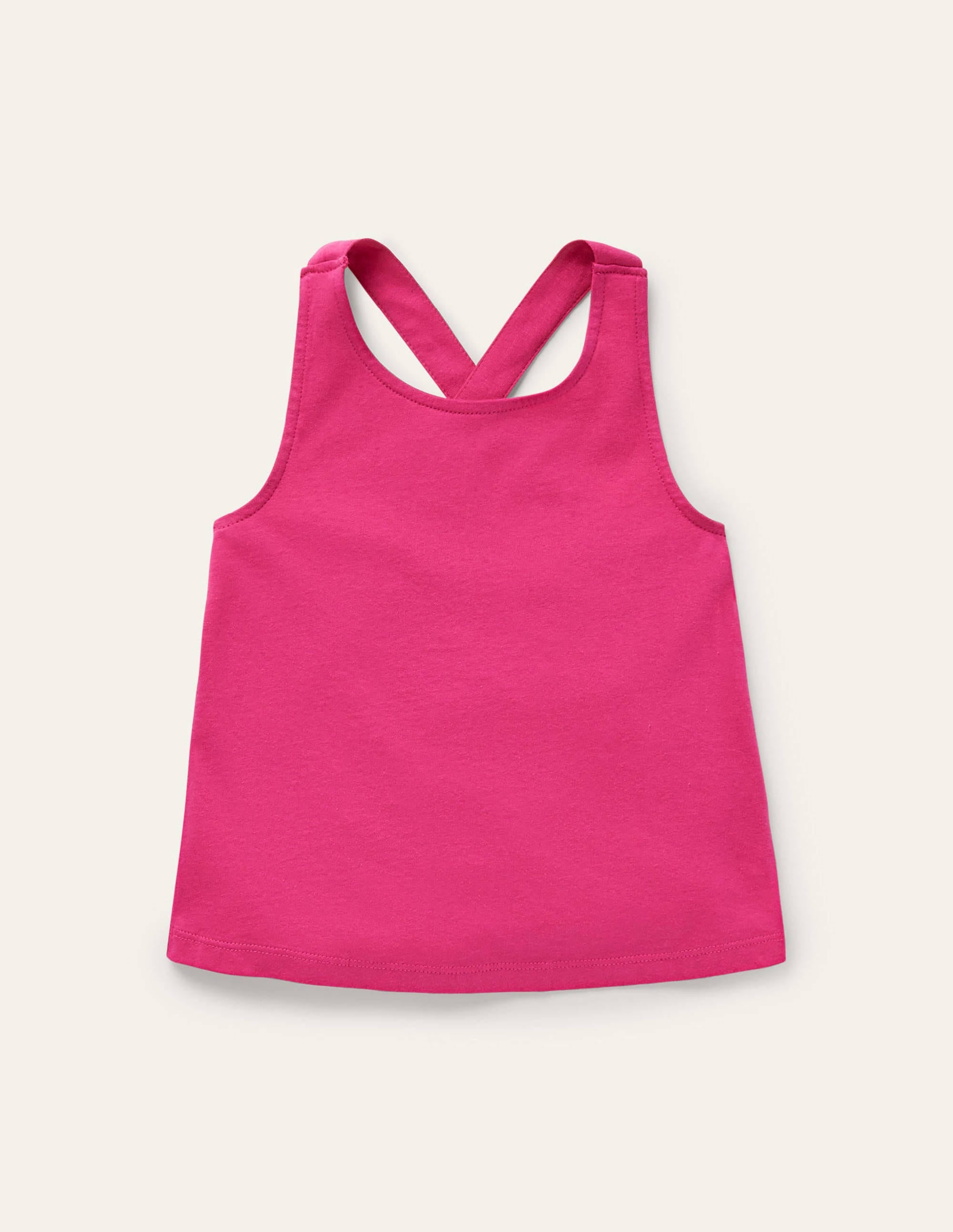 Cross-back Tank-Tickled Pink - Image 1