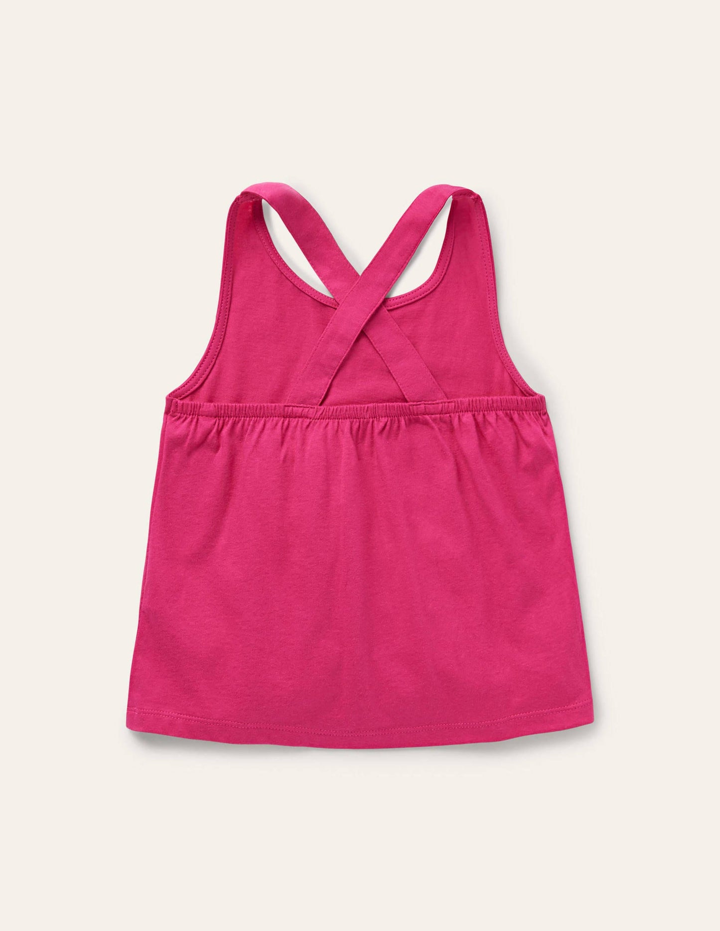Cross-back Tank-Tickled Pink