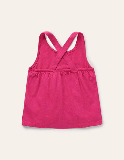 Cross-back Tank-Tickled Pink-2