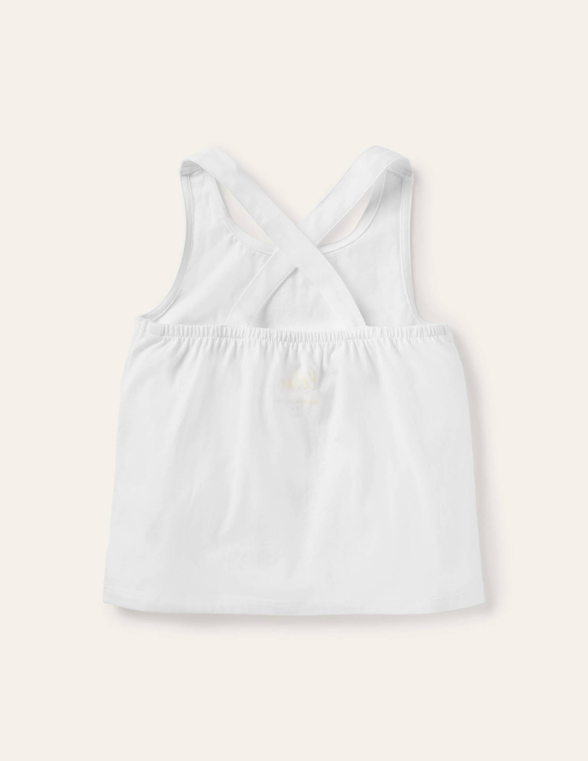 Cross-back Tank-White - Image 2