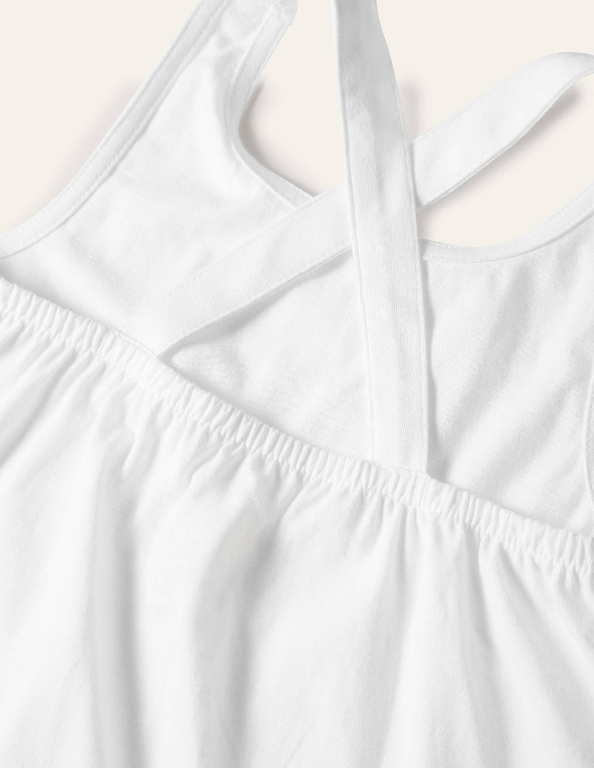 Cross-back Tank-White - Image 3