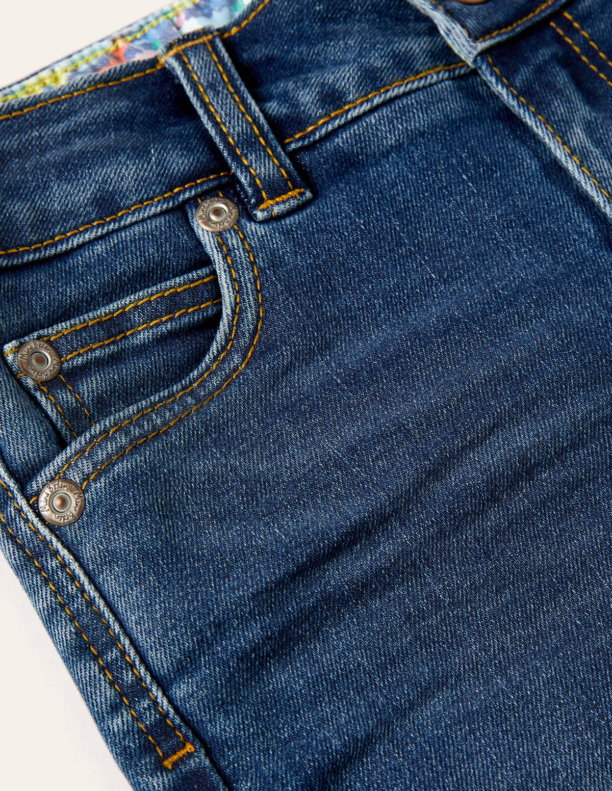 Long Denim Shorts-Mid Vintage-3