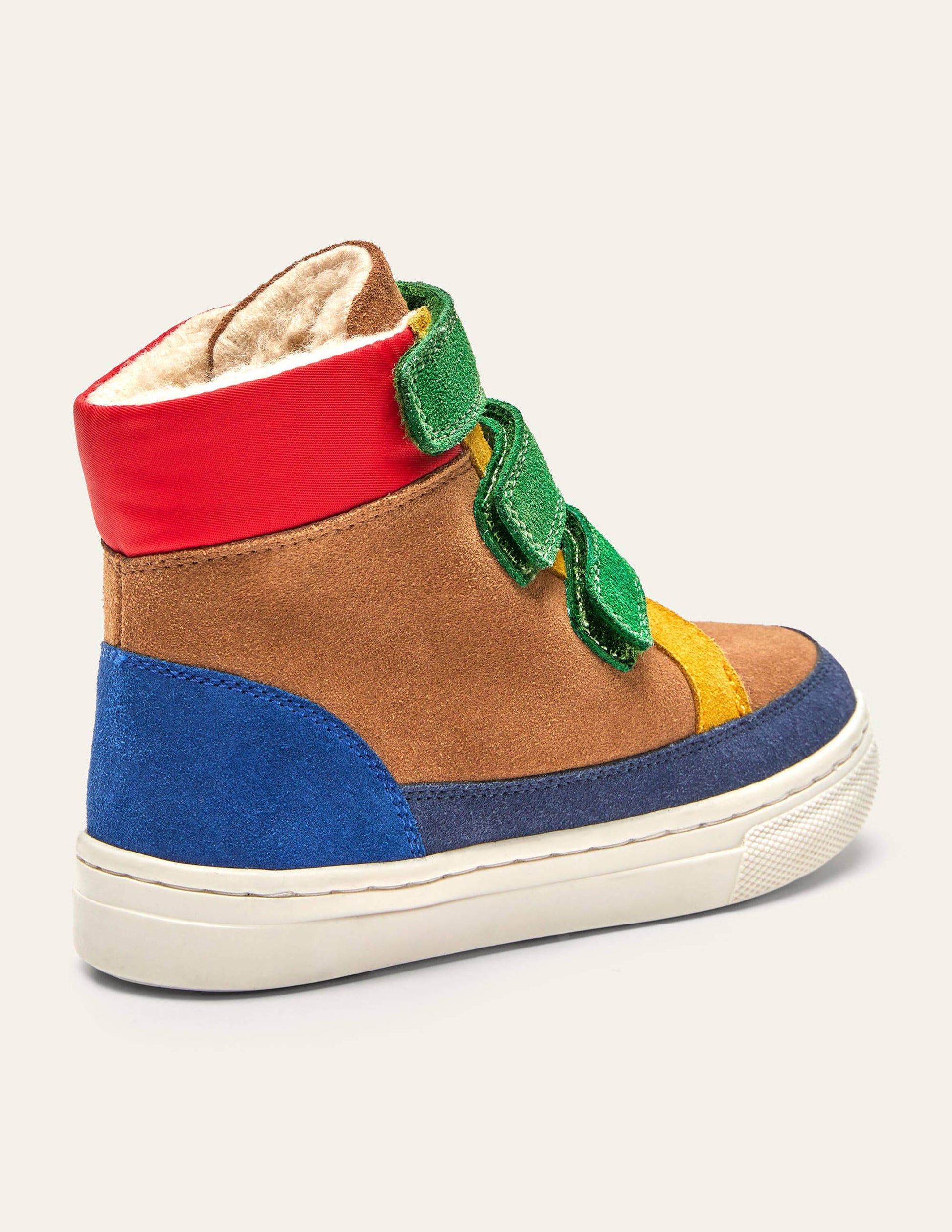Cosy 3 Strap High Tops-Multi-3
