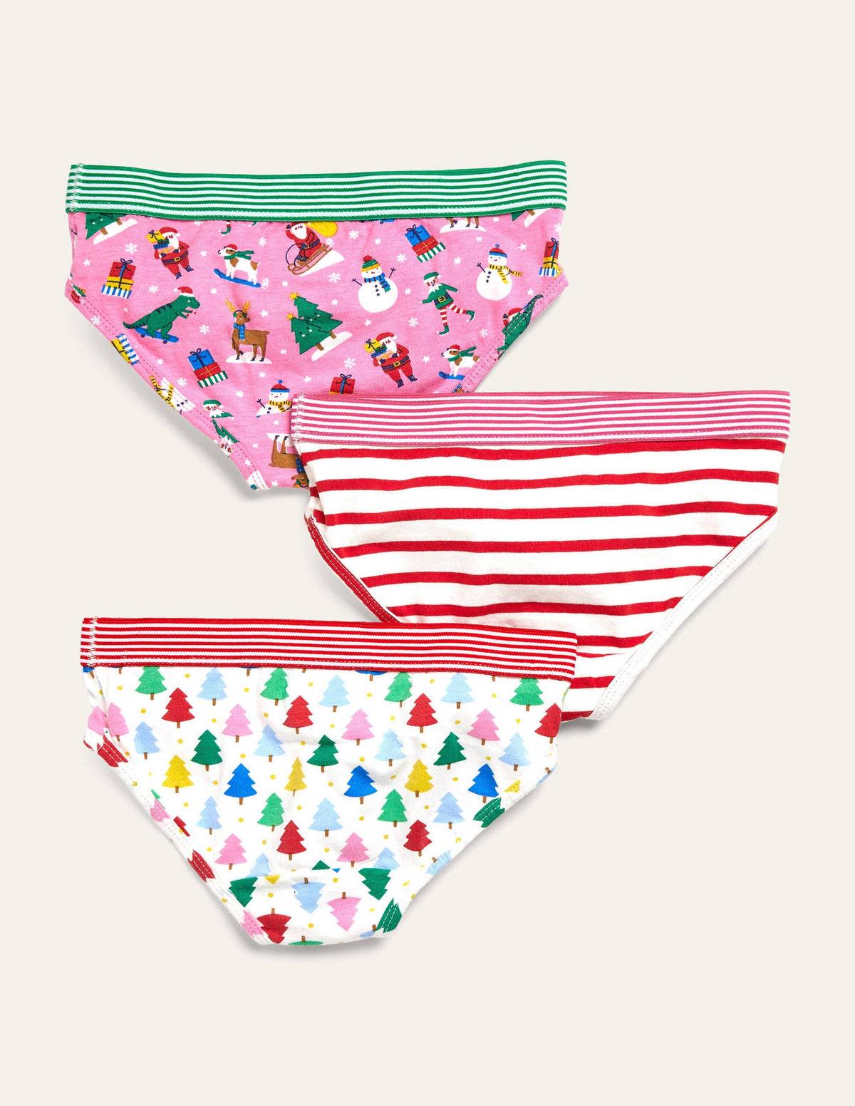 Christmas Underwear 3 Pack-Multi - Image 2