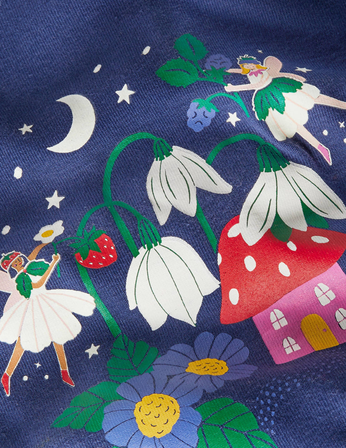 Snug Glow-In-The-Dark Pajamas-Starboard Blue Forest Fairies - Image 3