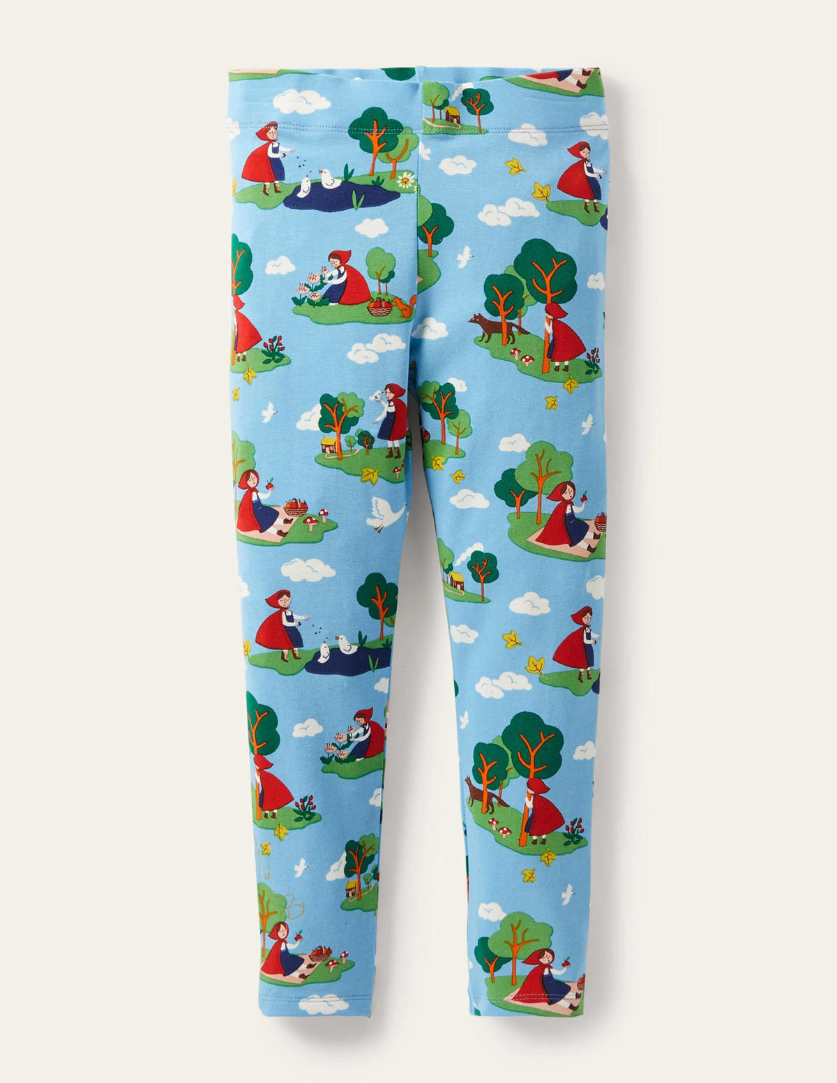 Fun Leggings-Surfboard Blue Red Riding Hood - Image 1