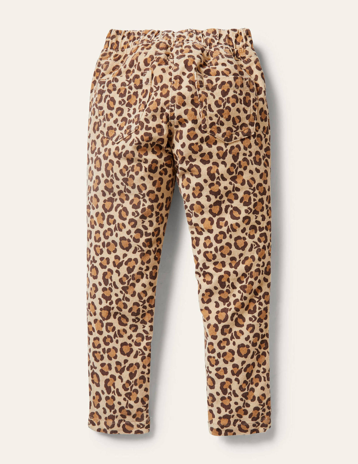 Cord Leggings-Leopard Print - Image 2