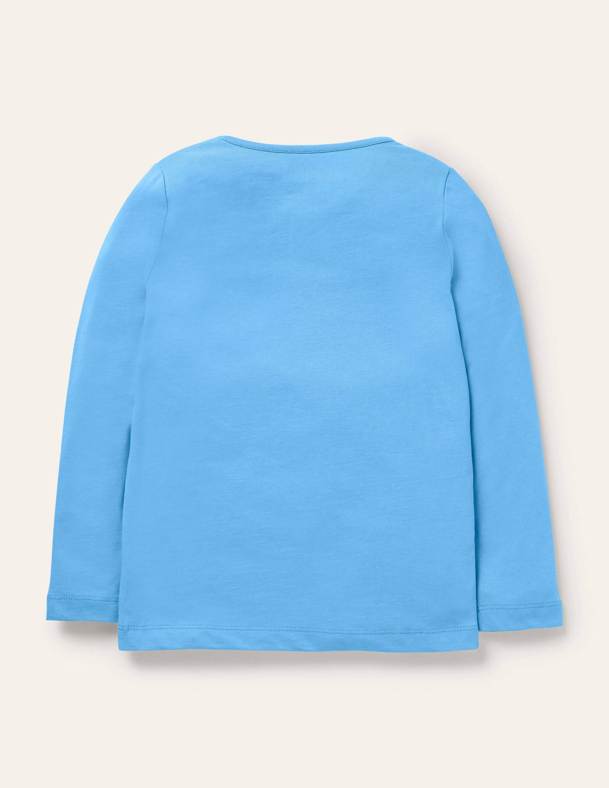 Fun Facts T-shirt-Surfboard Blue Snowflakes - Image 2