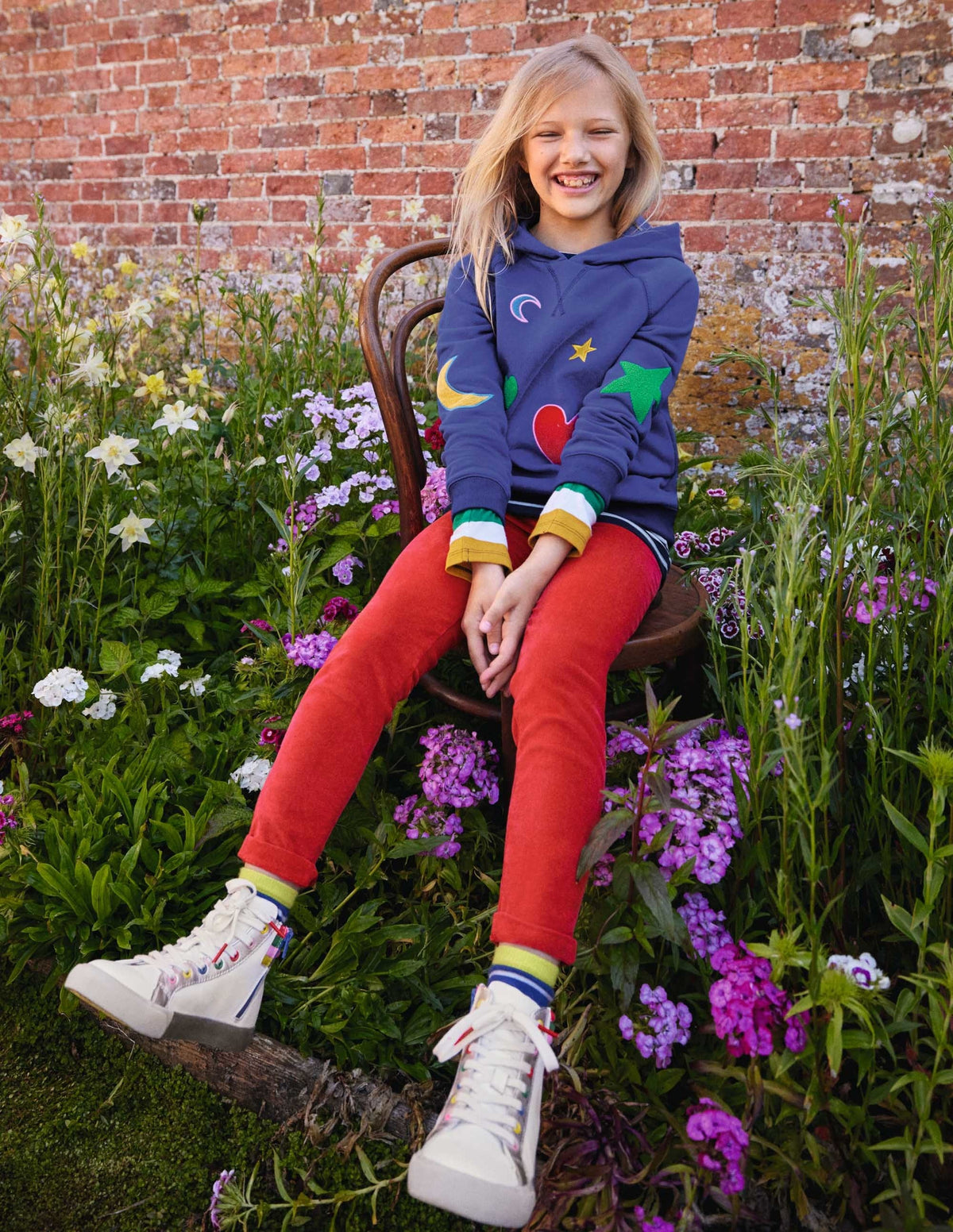 Appliqué Hoodie-Starboard Blue Stars - Image 4
