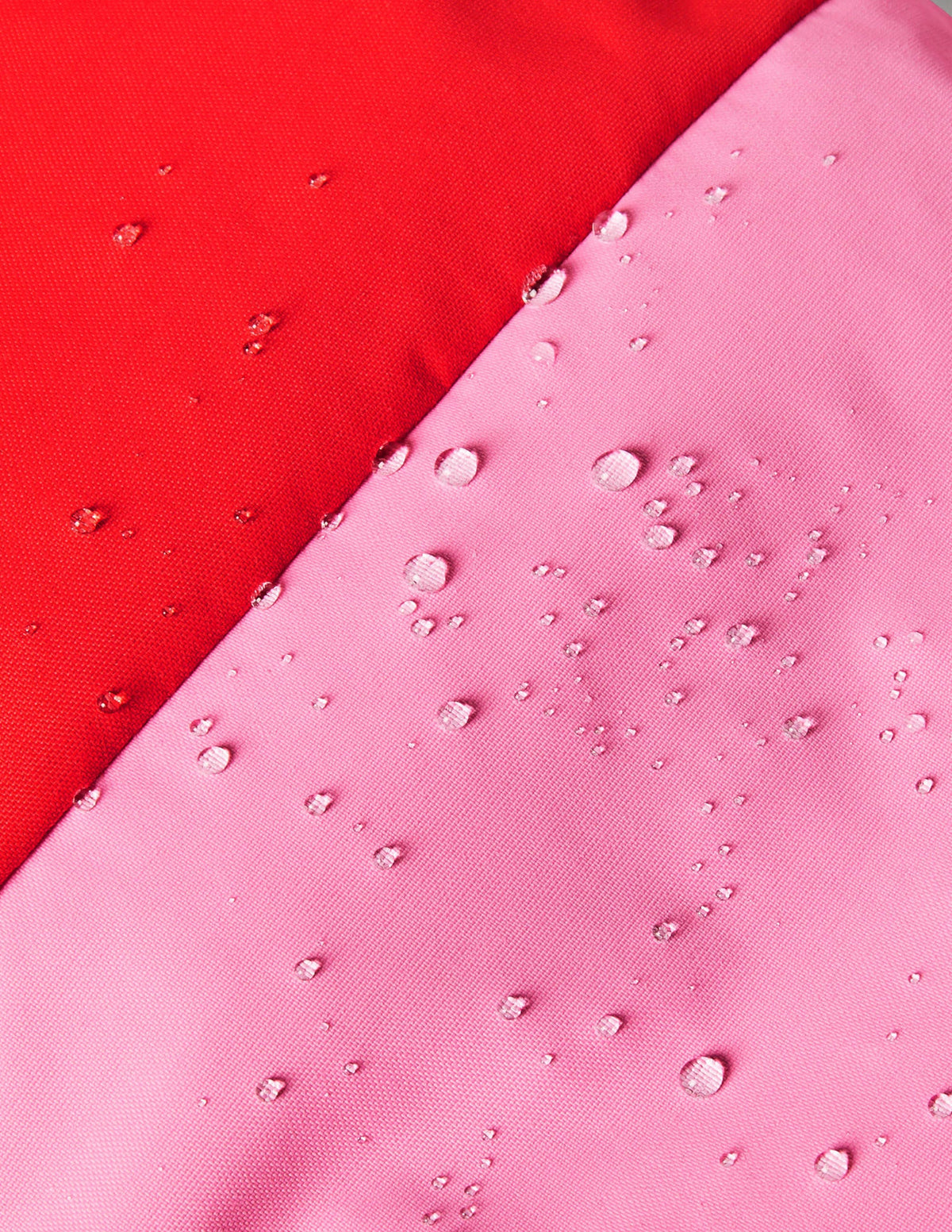 Cosy Waterproof Coat-Rosehip Red - Image 3