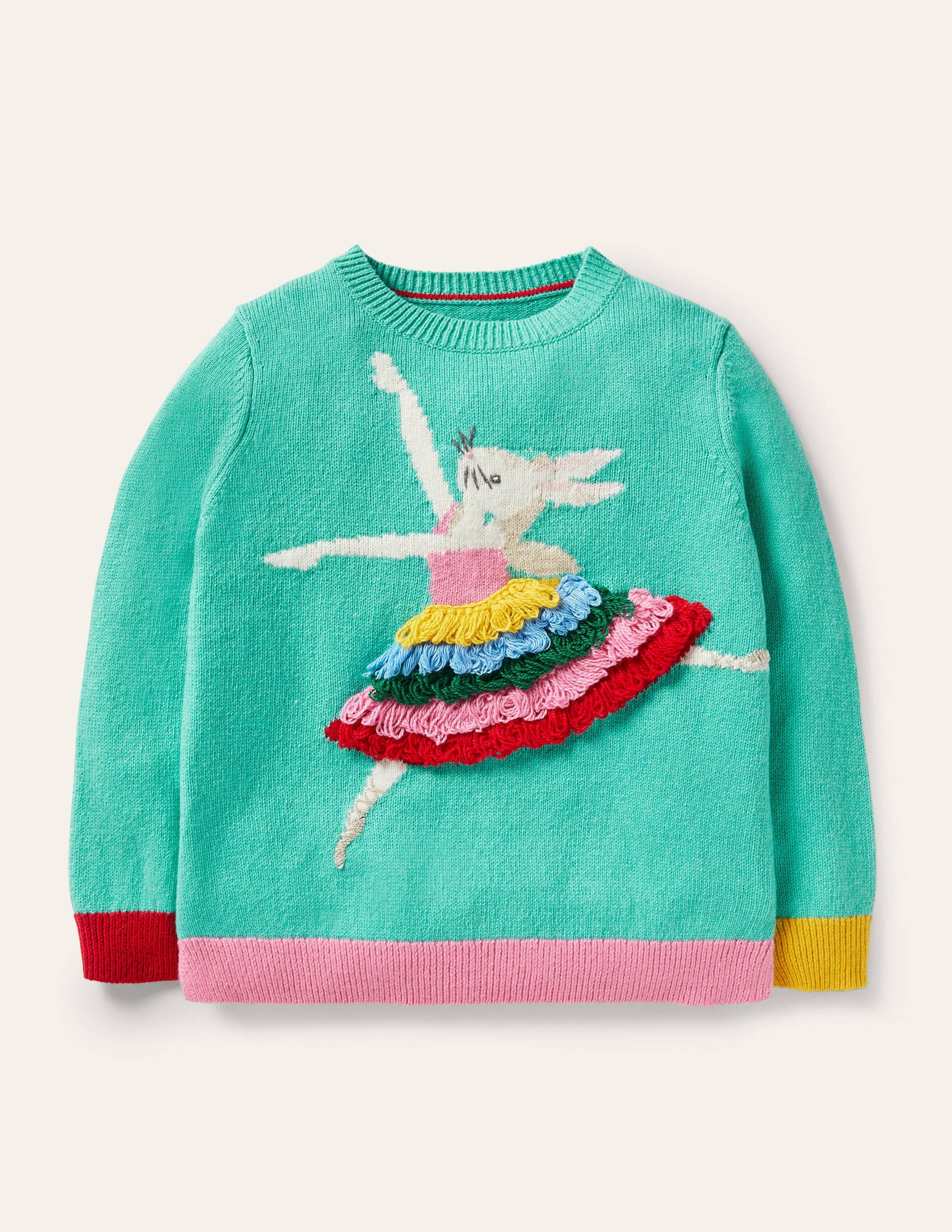 Fun Sweater-Brook Blue Ballerina Bunny - Image 1