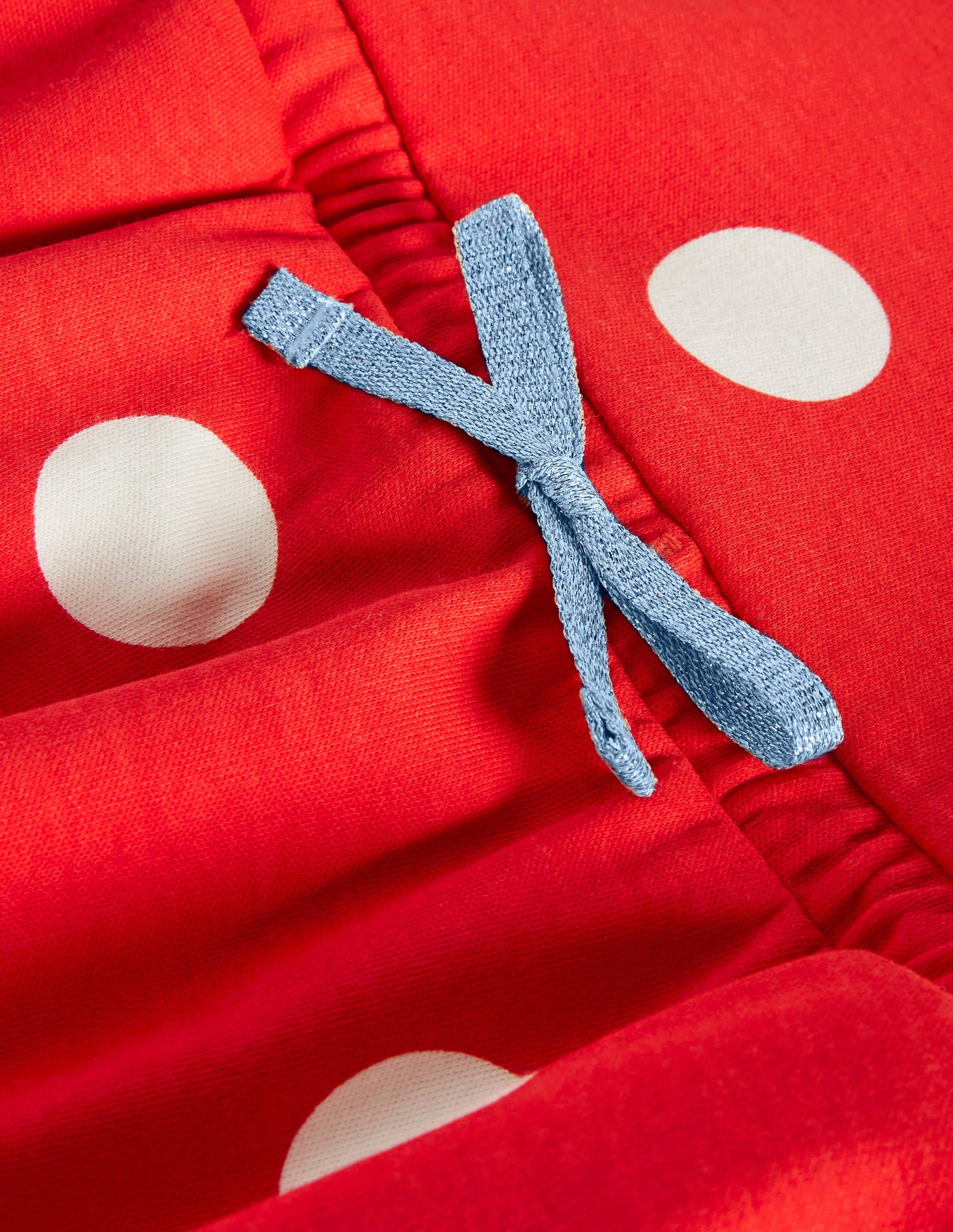 Spotty Skater Dress-Fire Red Spot - Image 3