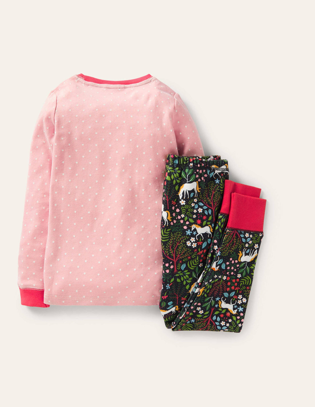 Snug Long John Pajamas-Starboard Blue Unicorn-2
