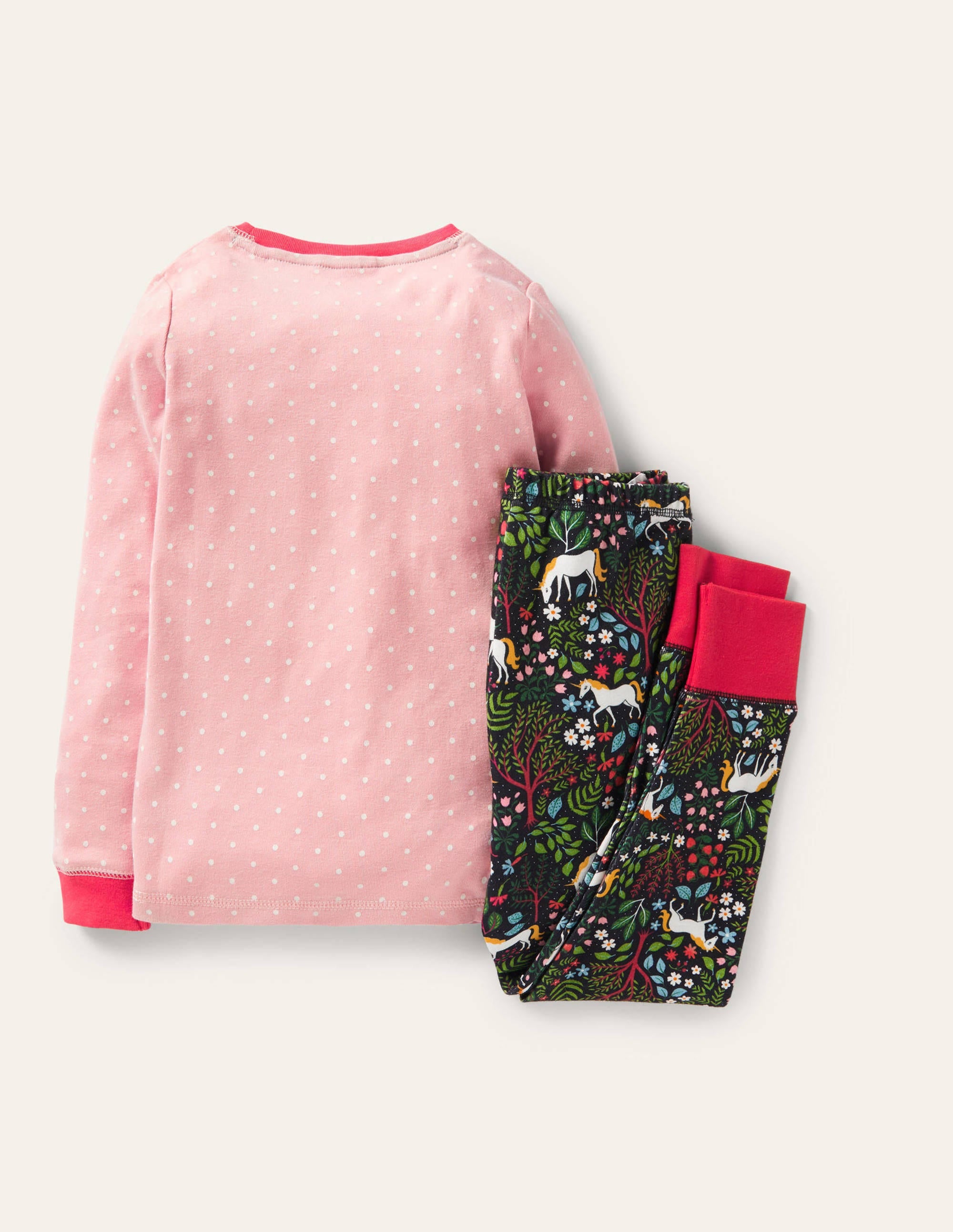 Snug Long John Pajamas-Starboard Blue Unicorn - Image 2