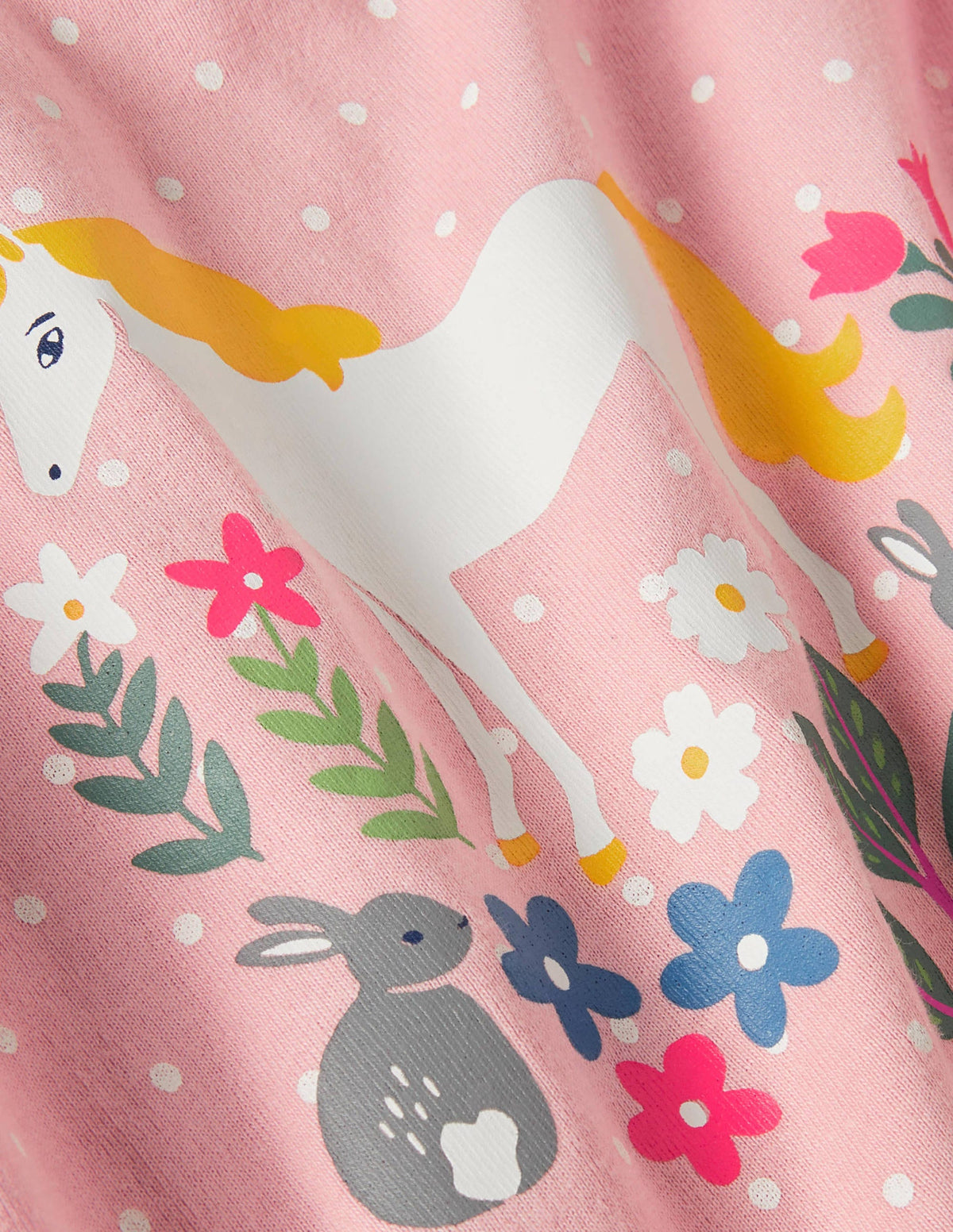Snug Long John Pajamas-Starboard Blue Unicorn-3