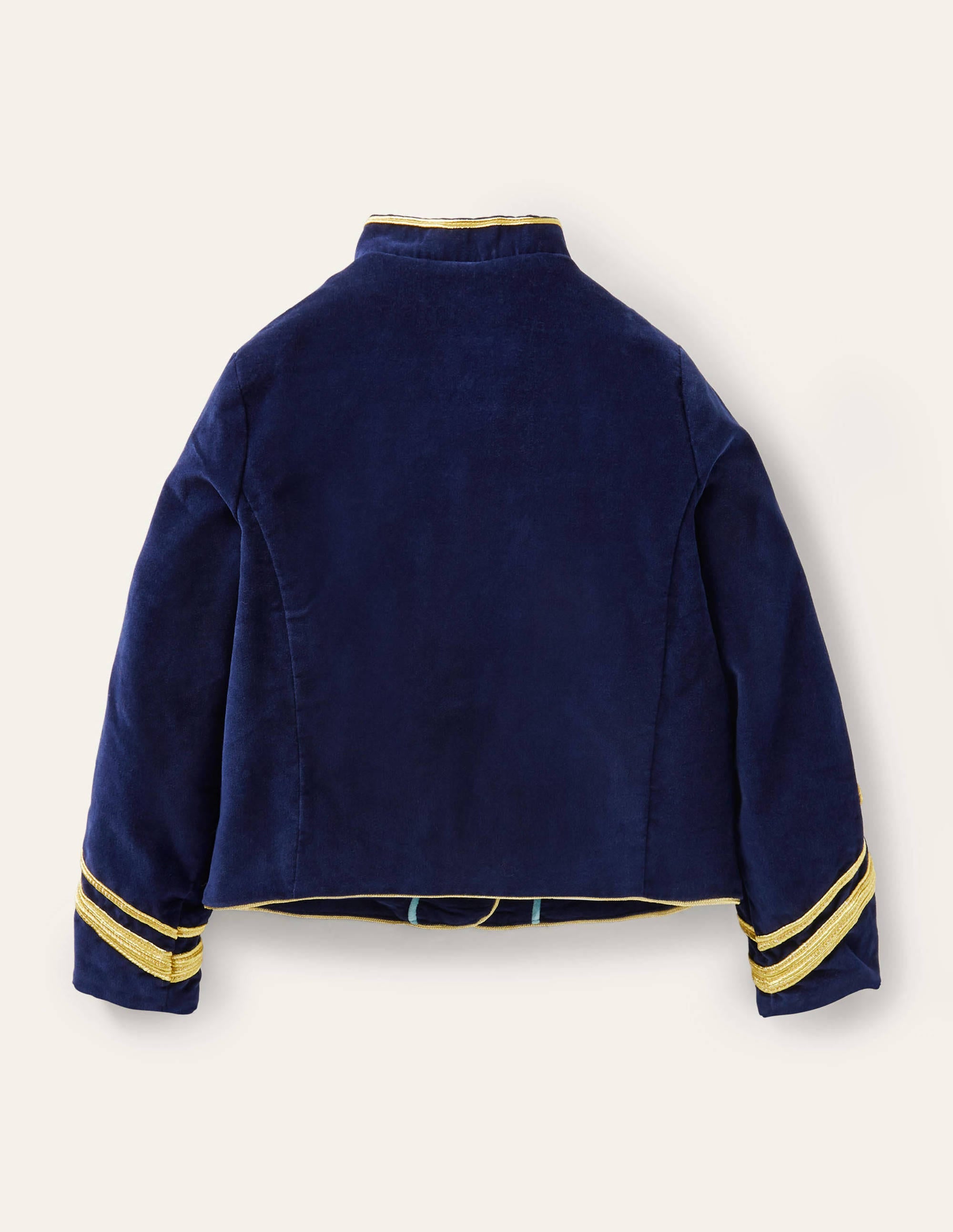 Trim Detail Jacket-College Navy - Image 2