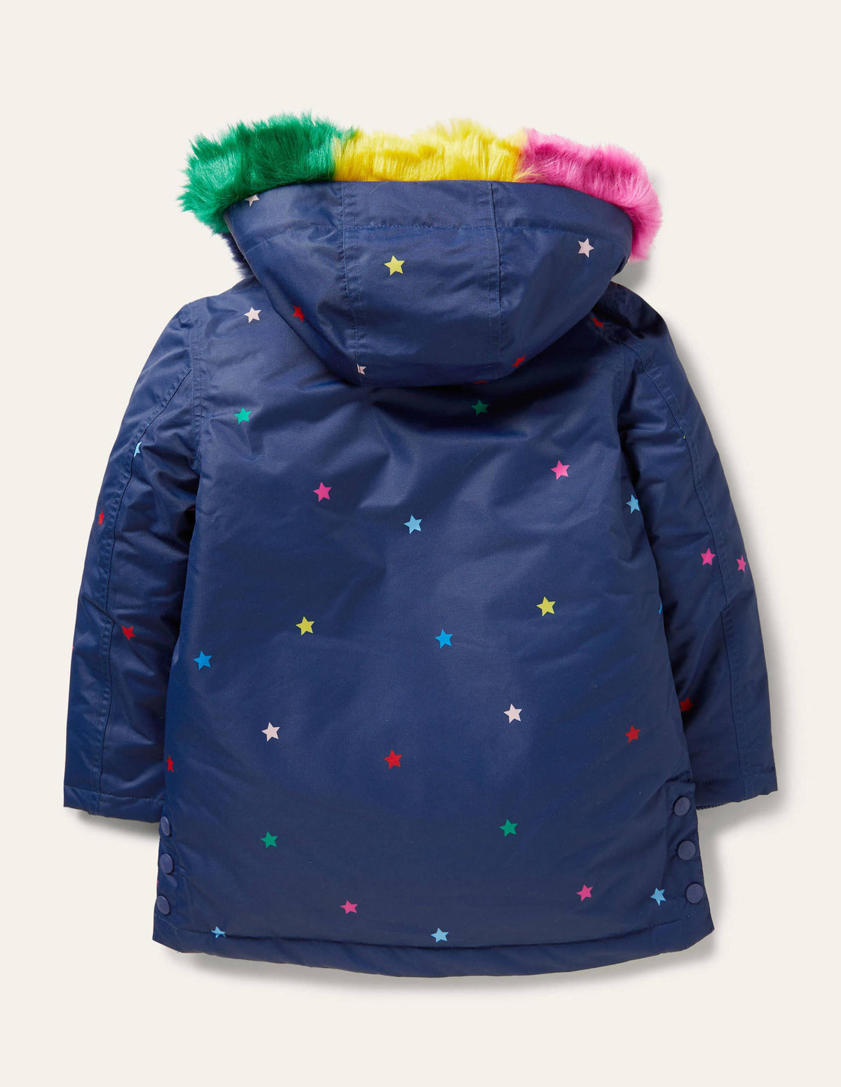 Waterproof 4-in-1 Parka-Navy Multi Stars - Image 2