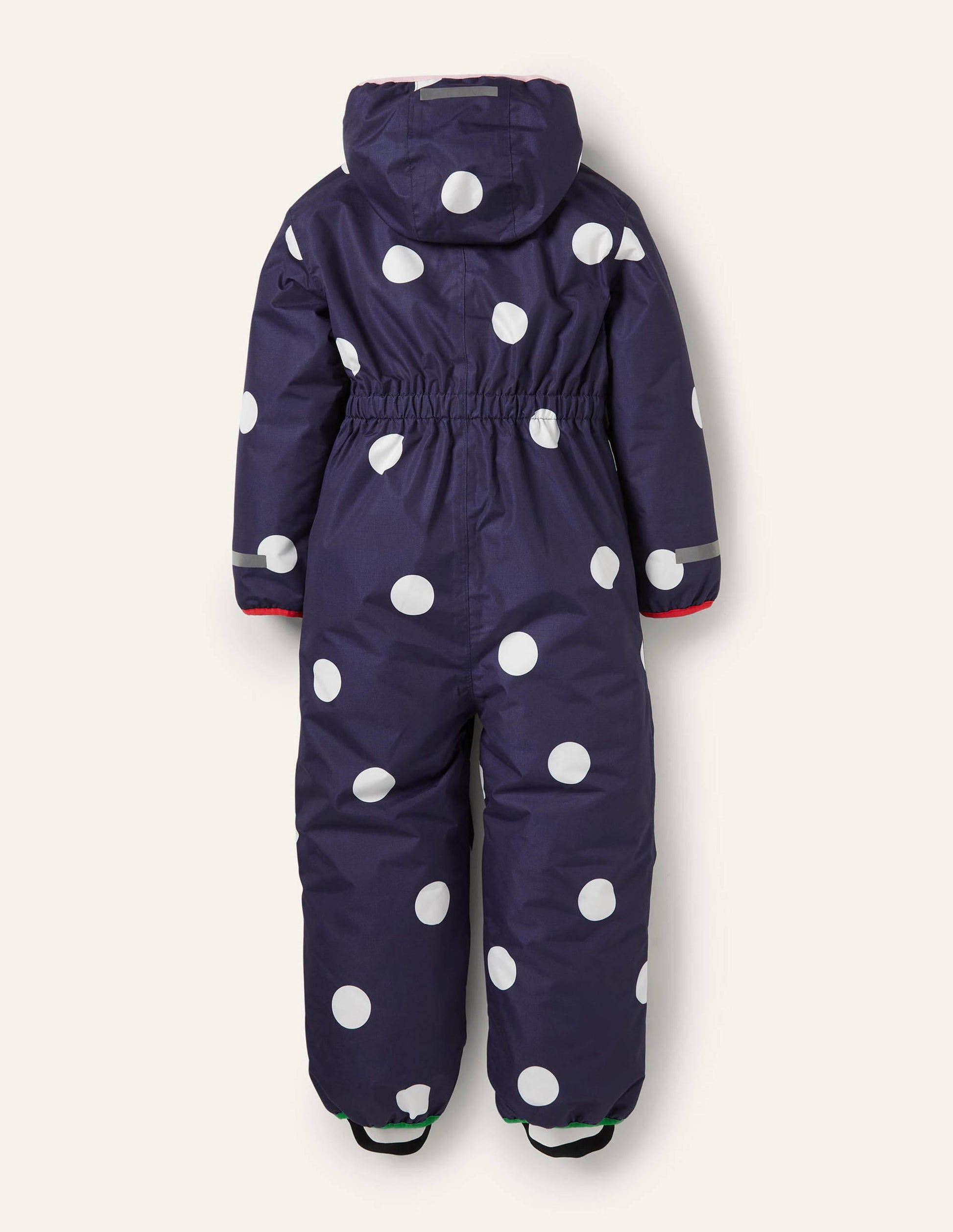 Waterproof Puddle Suit-College Navy Confetti Spot-3