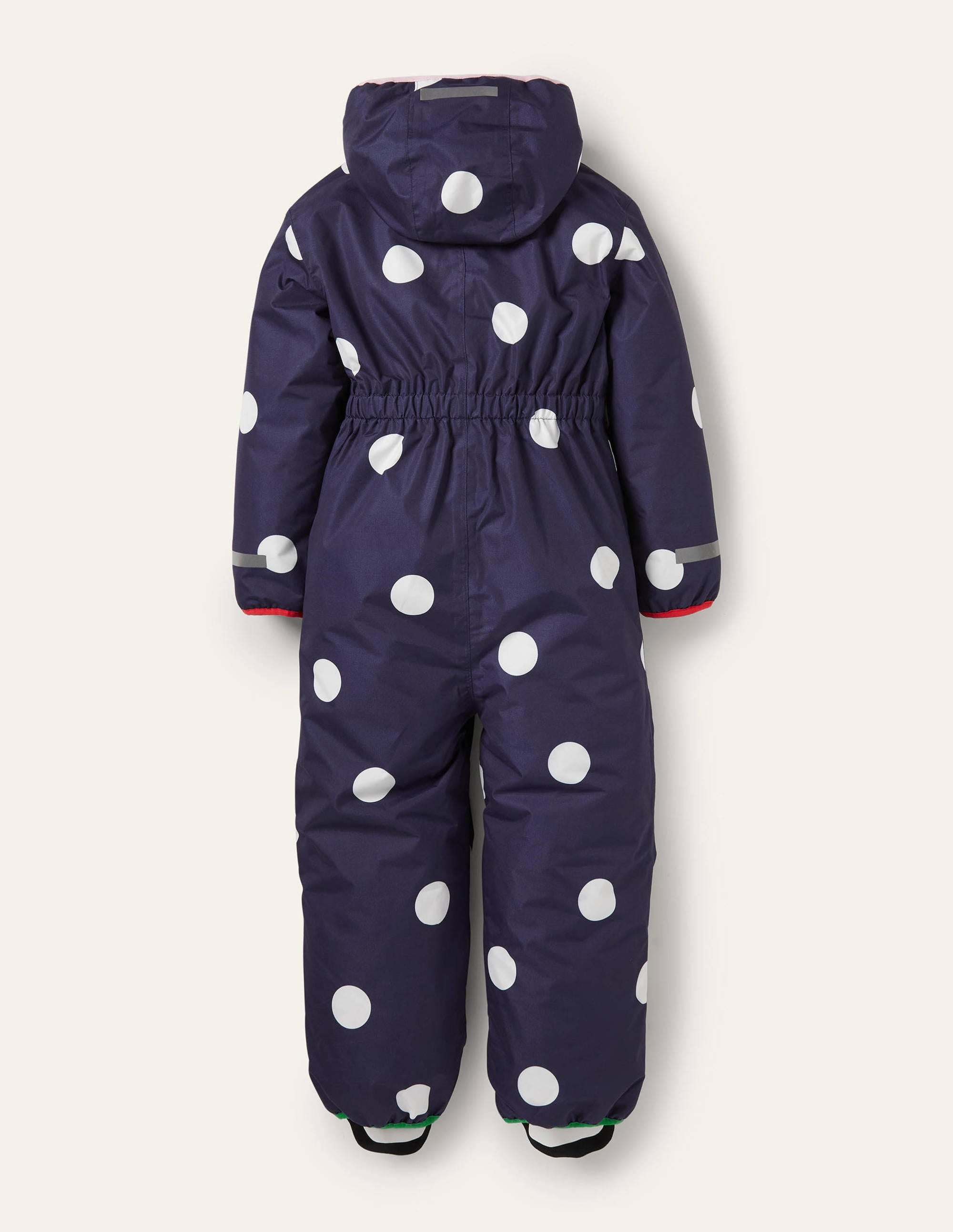 Waterproof Puddle Suit-College Navy Confetti Spot - Image 3
